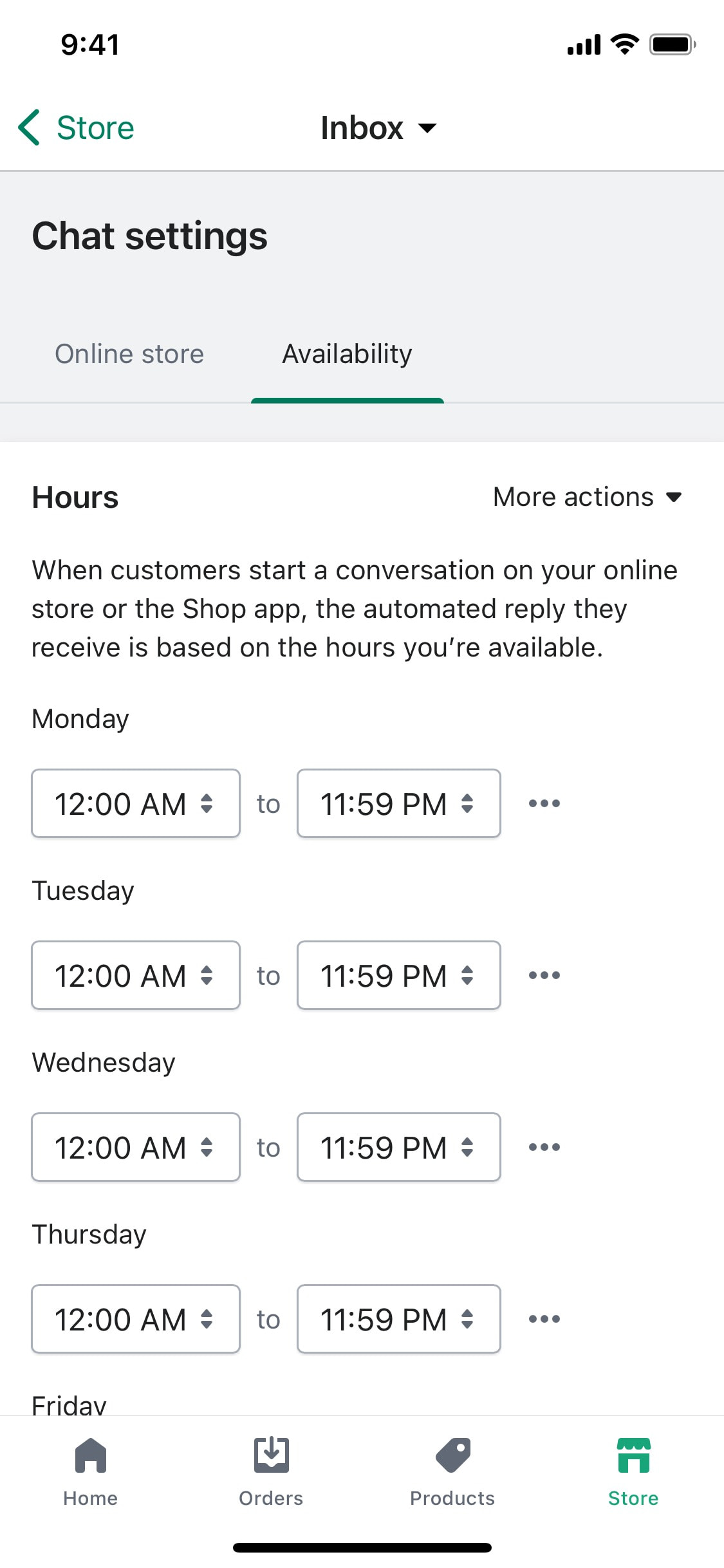 Shopify iOS screen 317