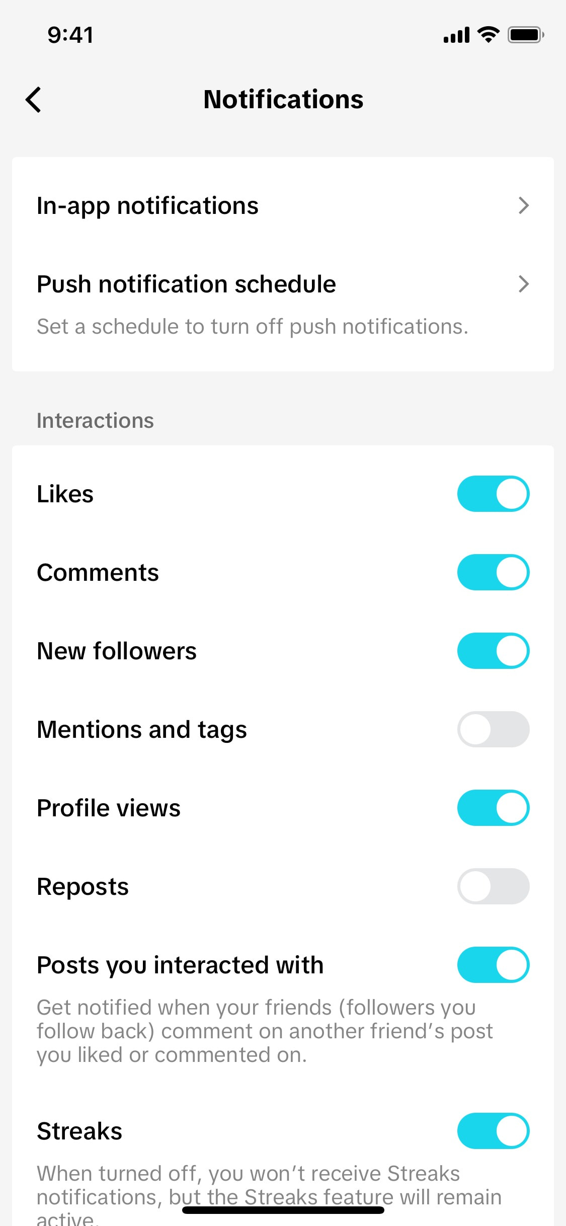 TikTok iOS screen 330