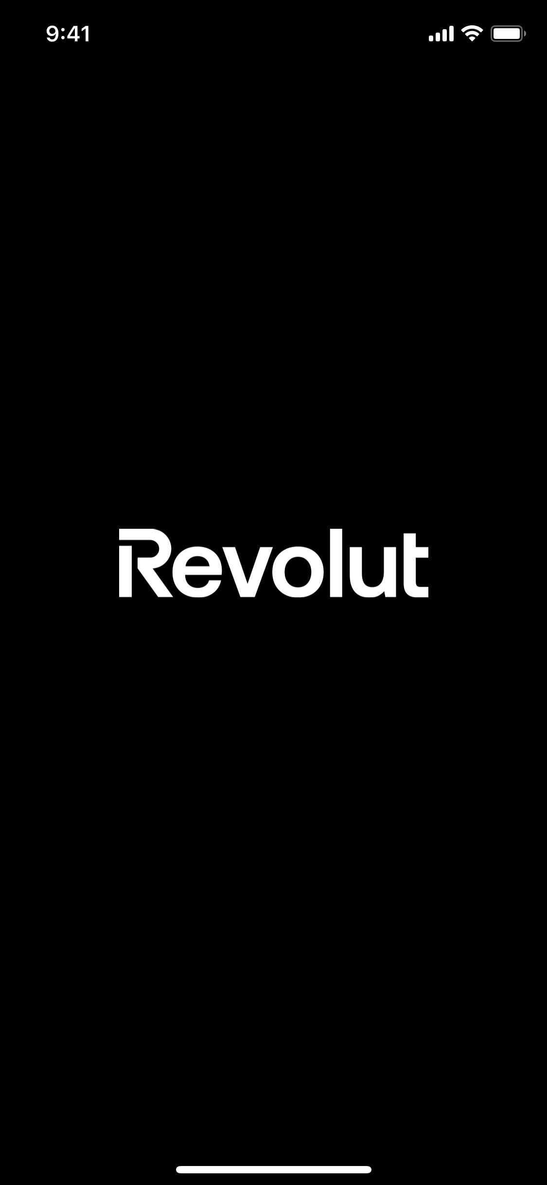 Revolut iOS screen 503