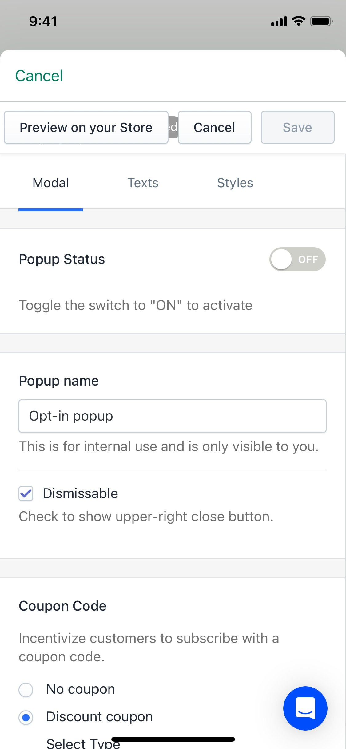 Shopify iOS screen 591