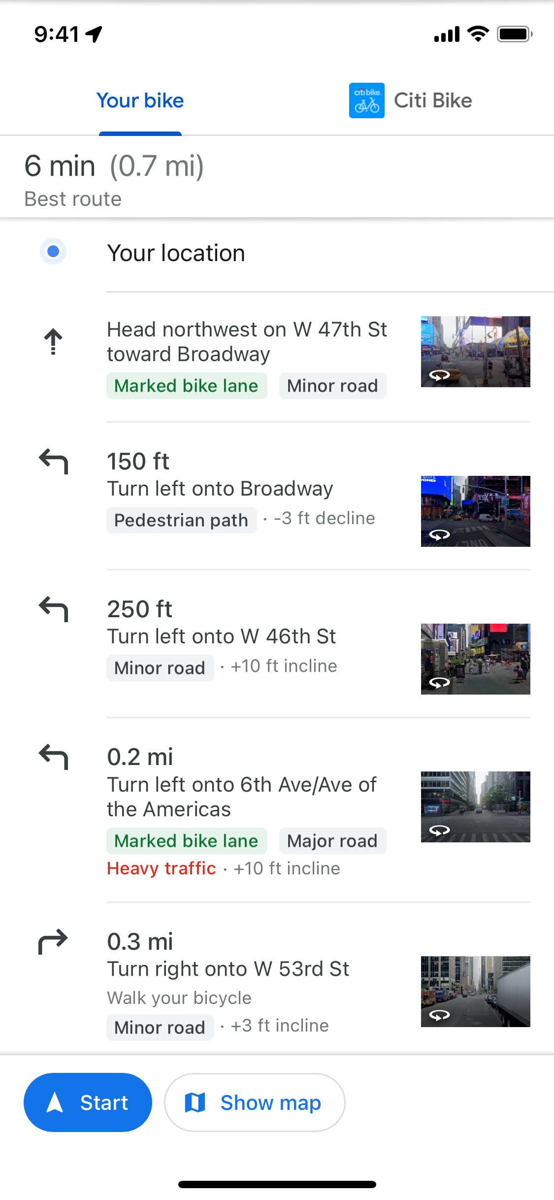 Google Maps iOS screen 52