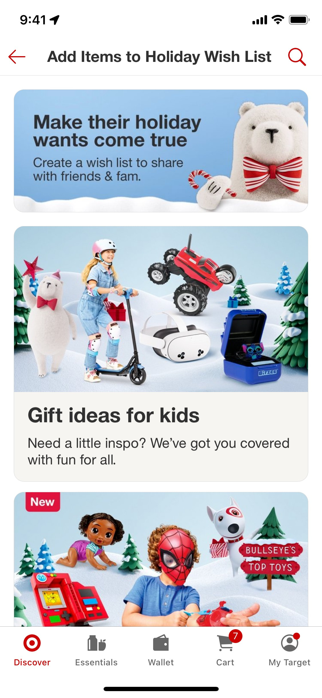 Target iOS screen 171