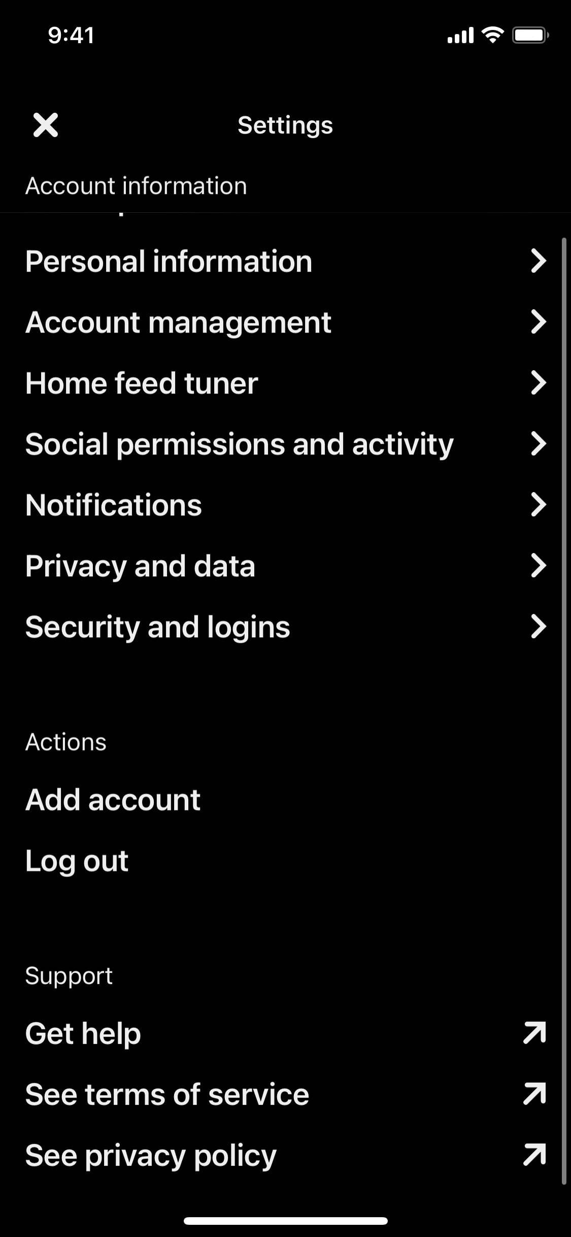 Pinterest iOS screen 30
