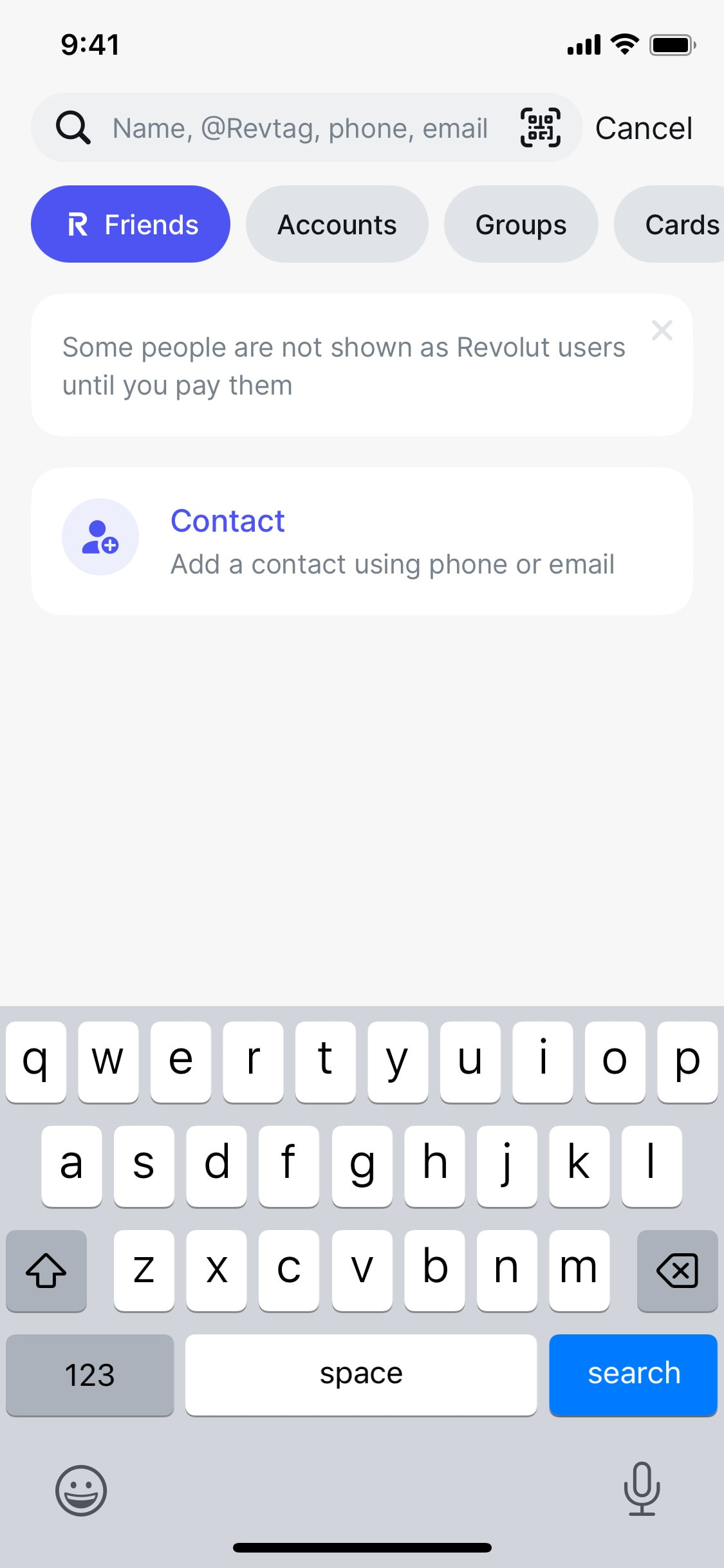Revolut iOS screen 173