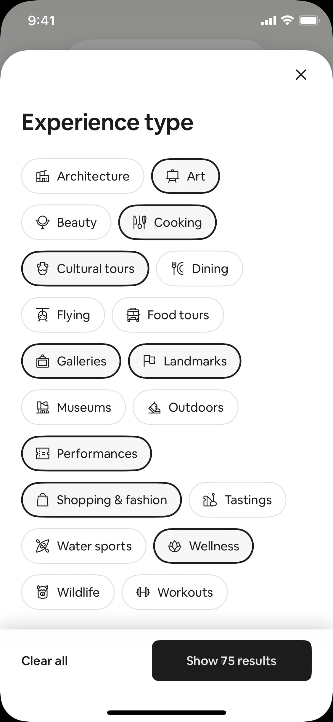 Airbnb iOS screen 14