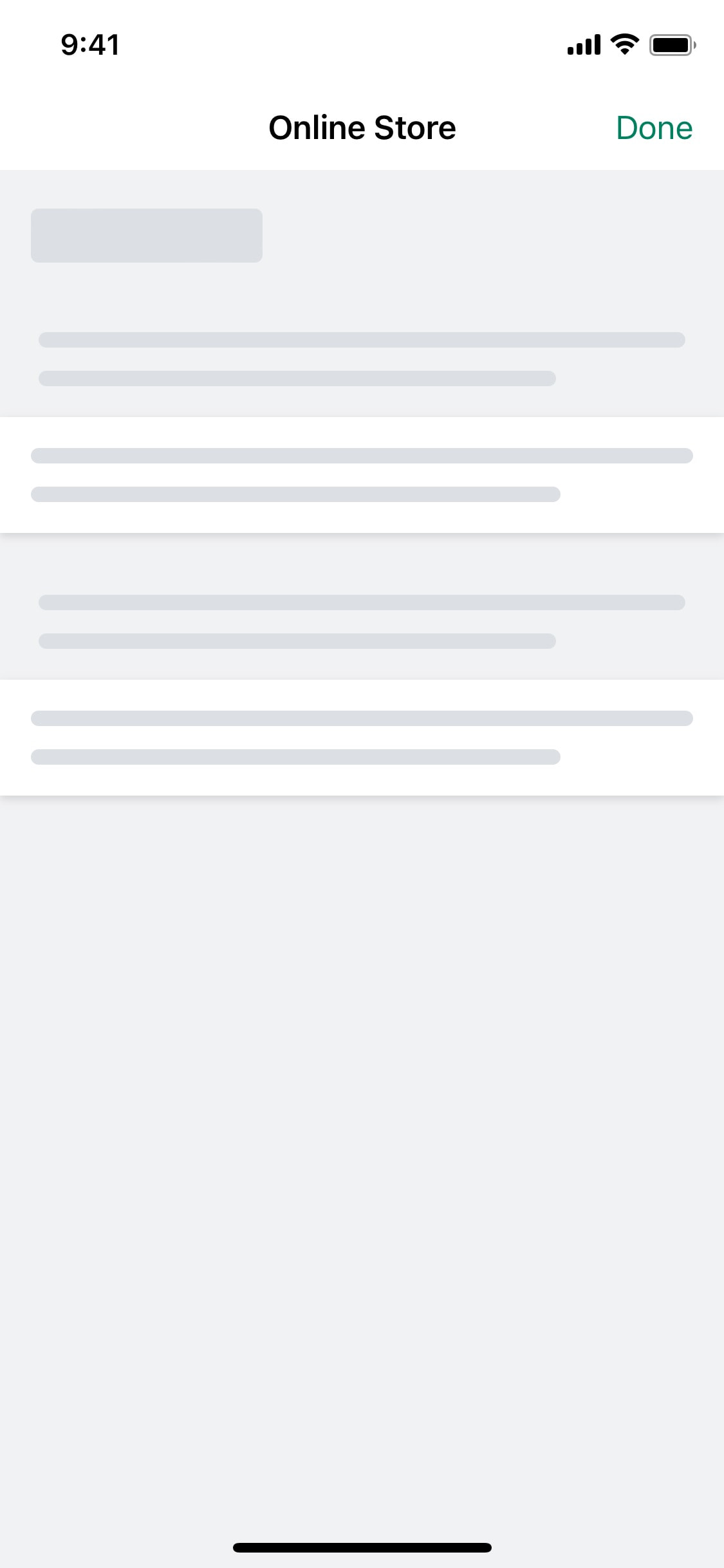 Shopify iOS screen 467