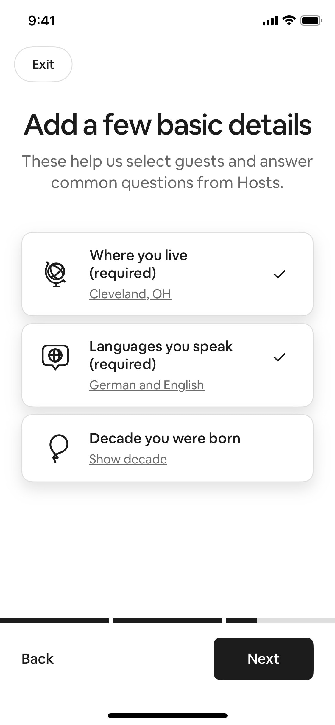 Airbnb iOS screen 35