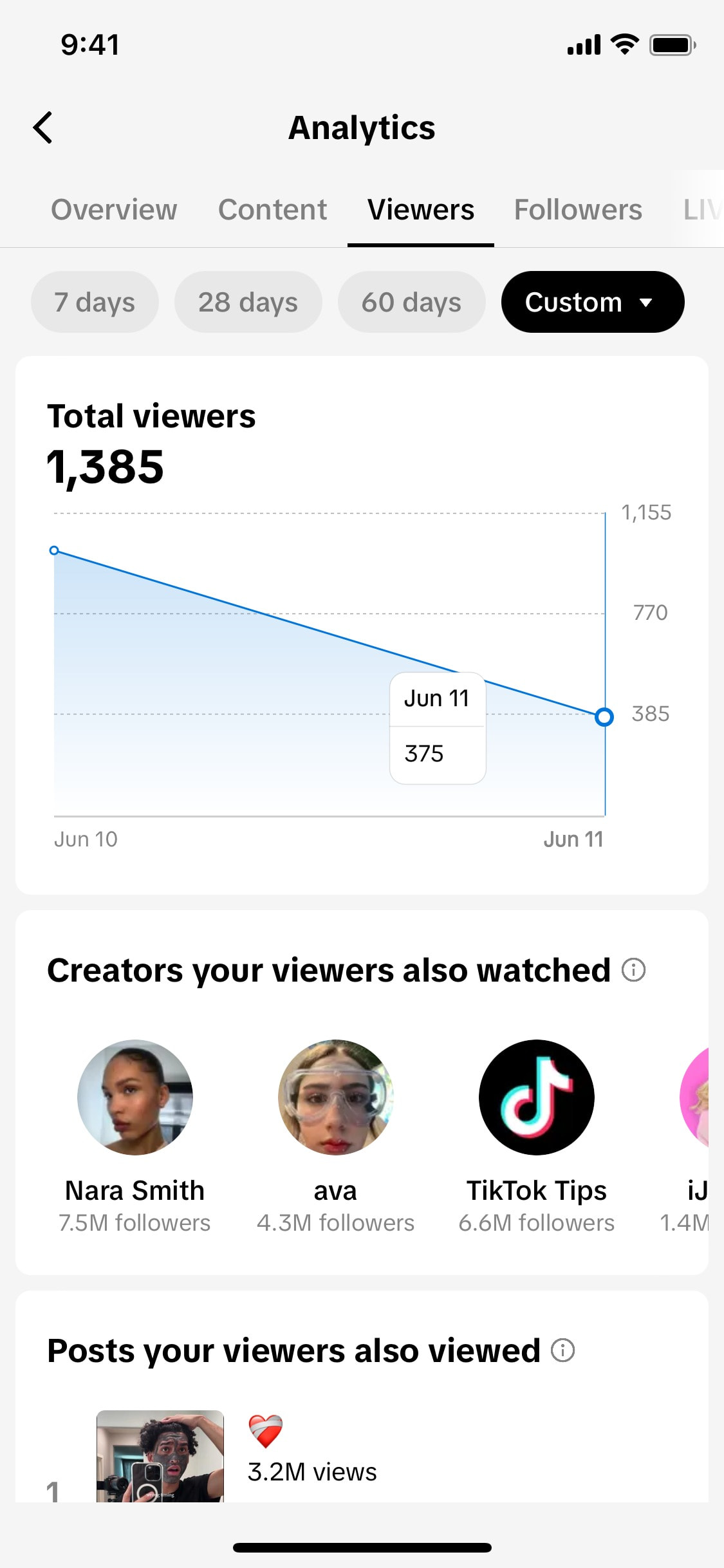 TikTok iOS screen 340