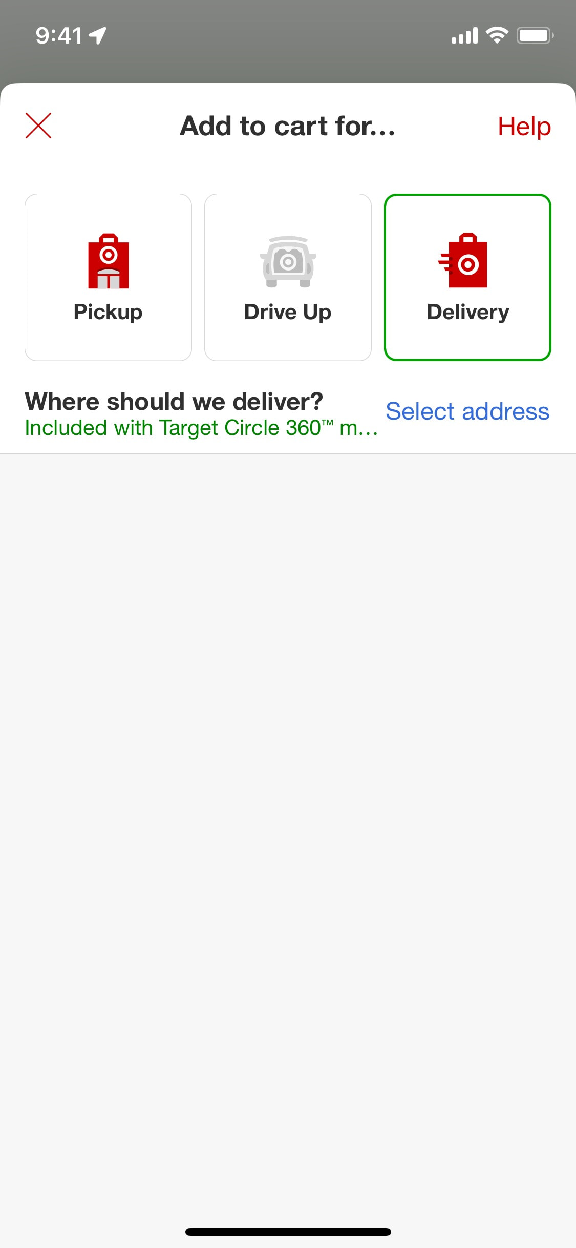 Target iOS screen 473