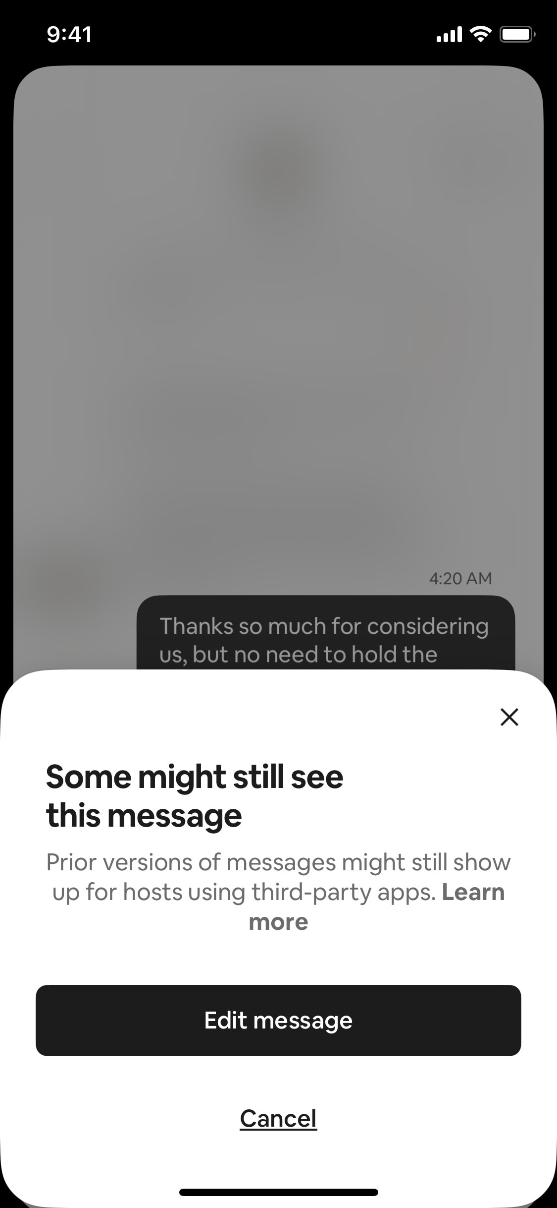 Airbnb iOS screen 331