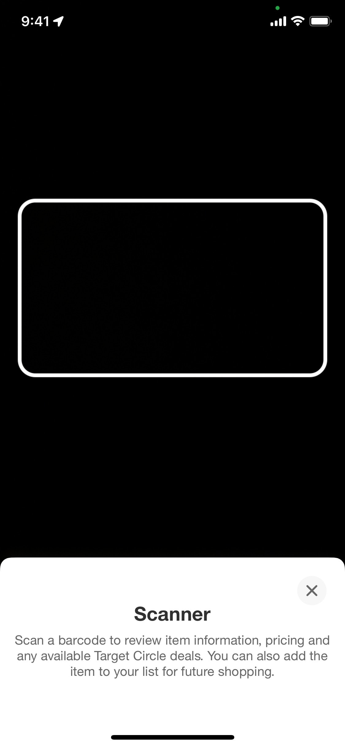 Target iOS screen 271