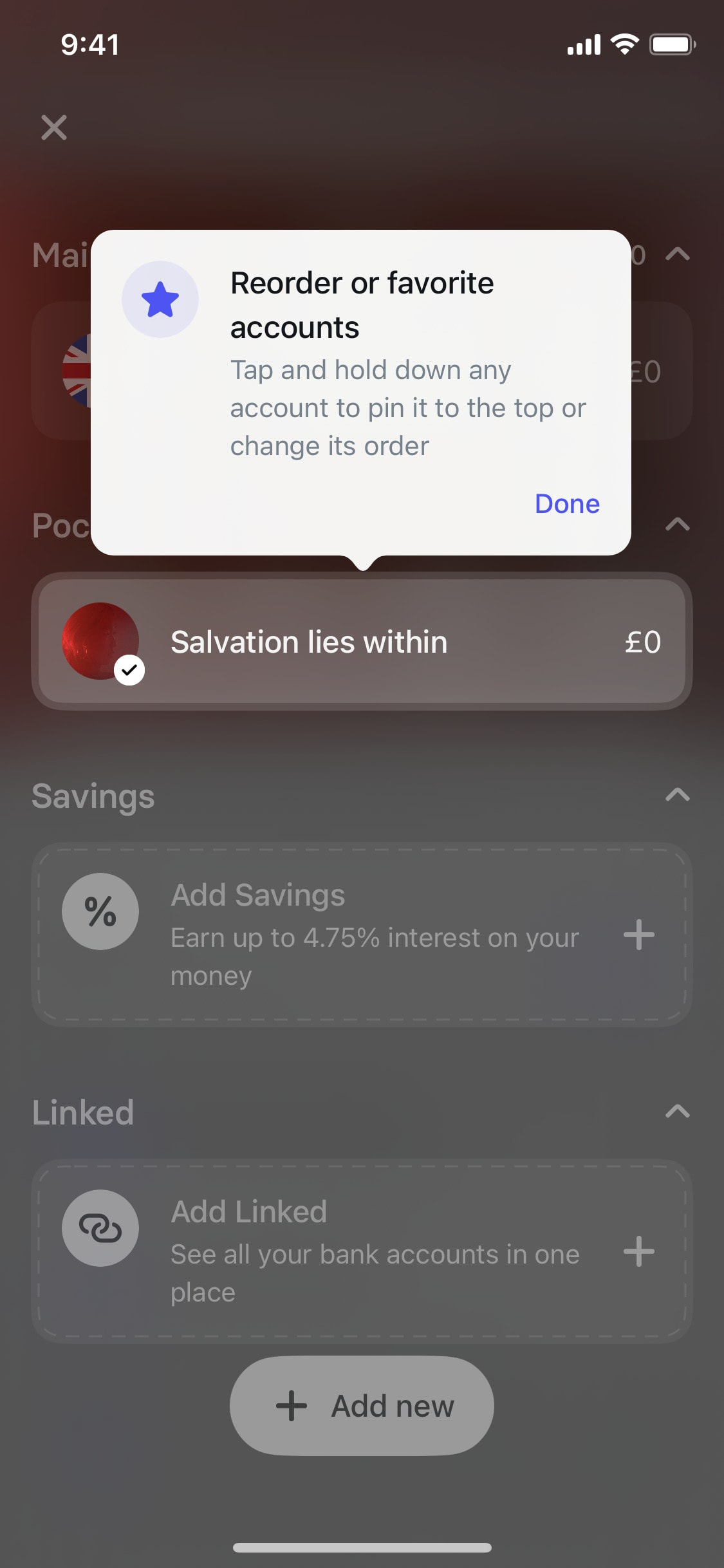 Revolut iOS screen 284