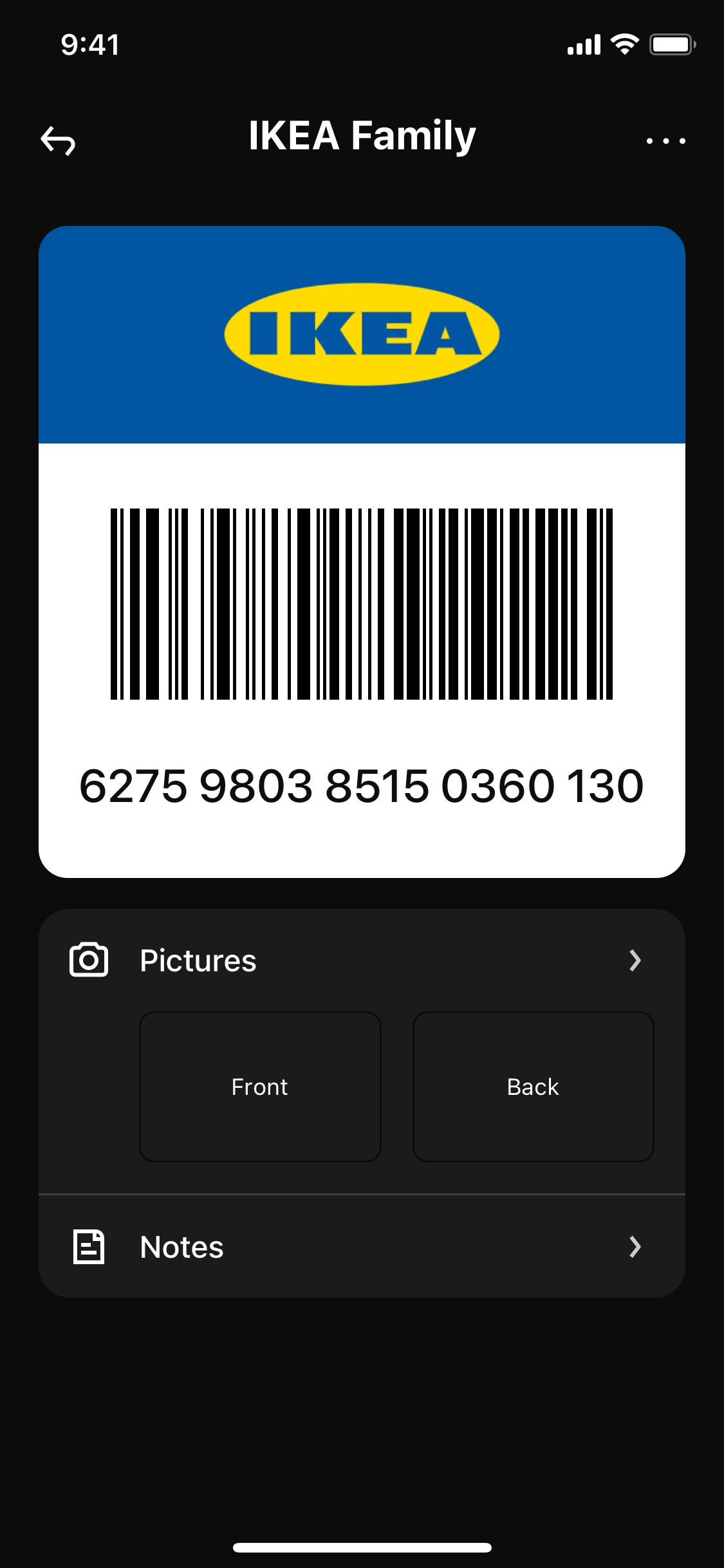 Klarna iOS screen 192