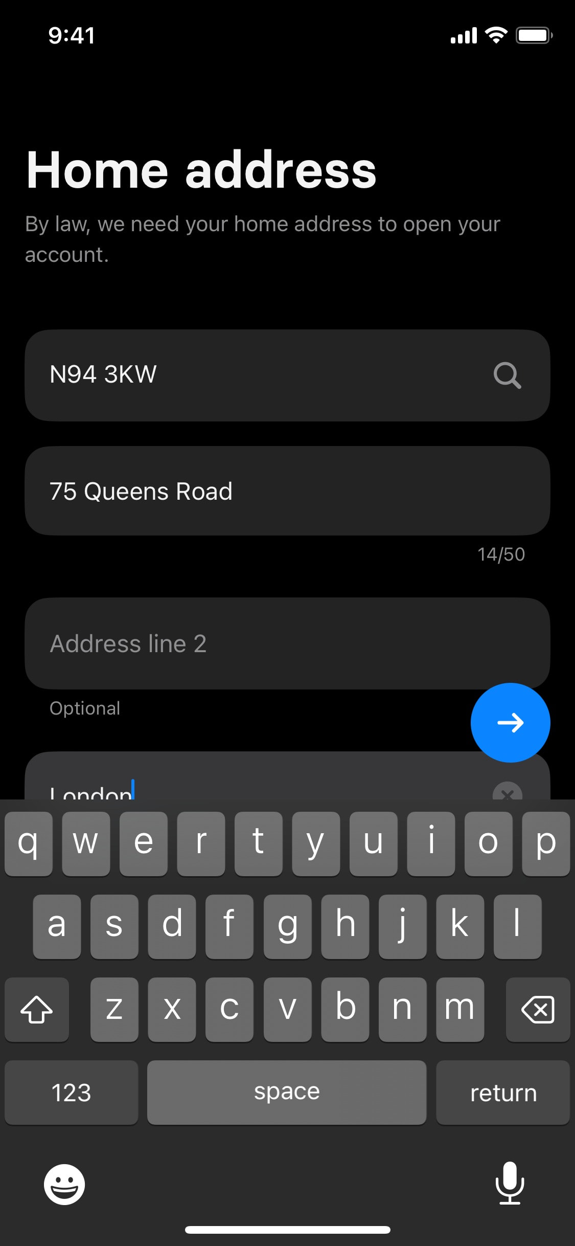 Revolut iOS screen 45