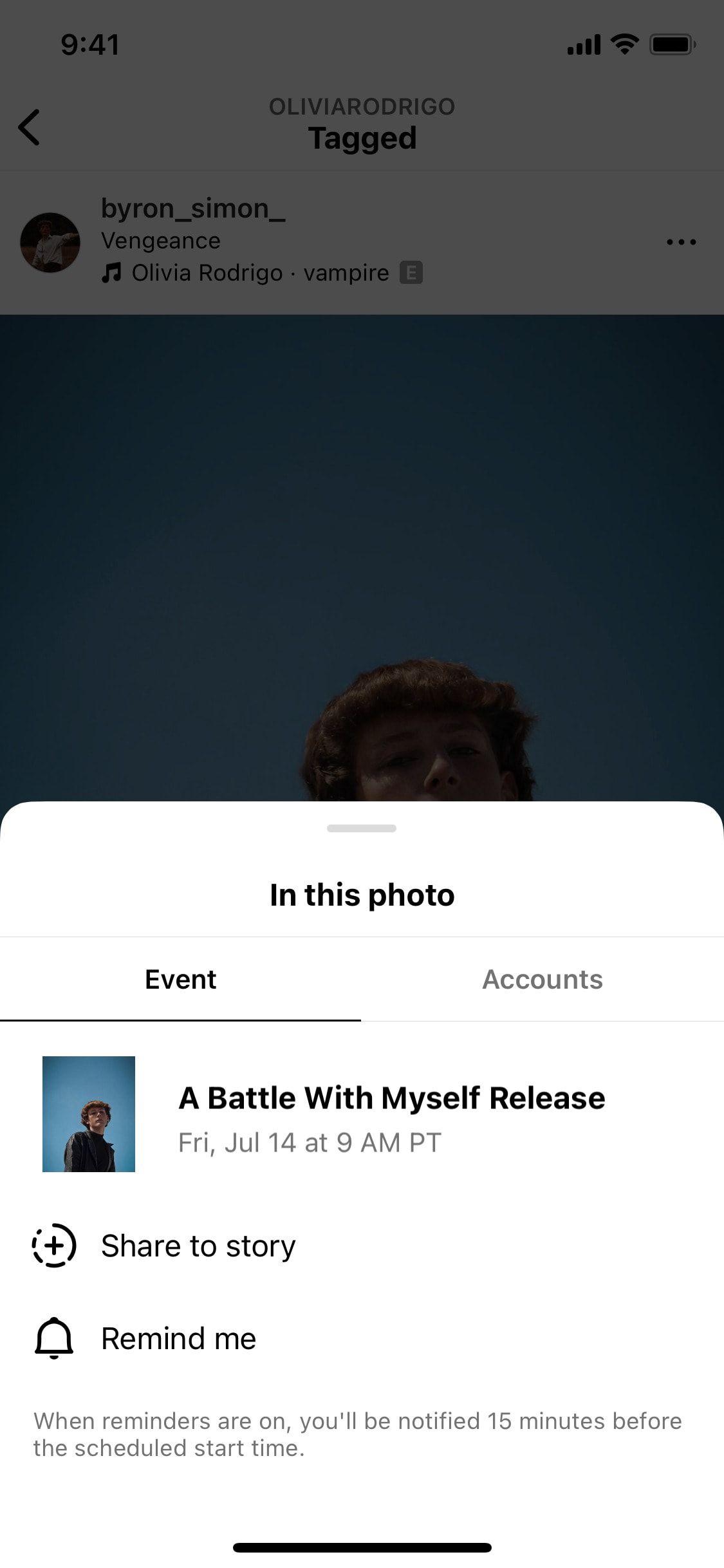 Instagram iOS screen 102