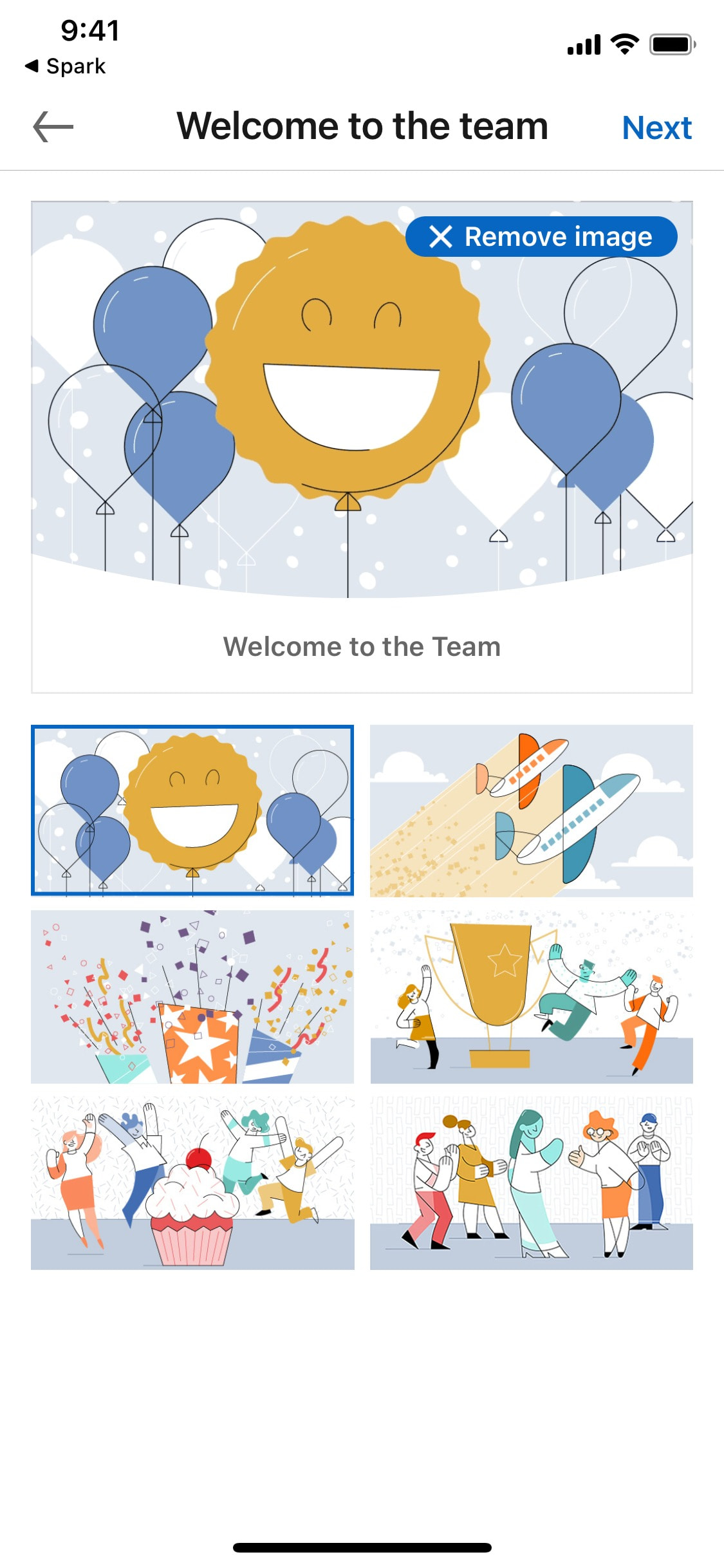 LinkedIn iOS screen 55