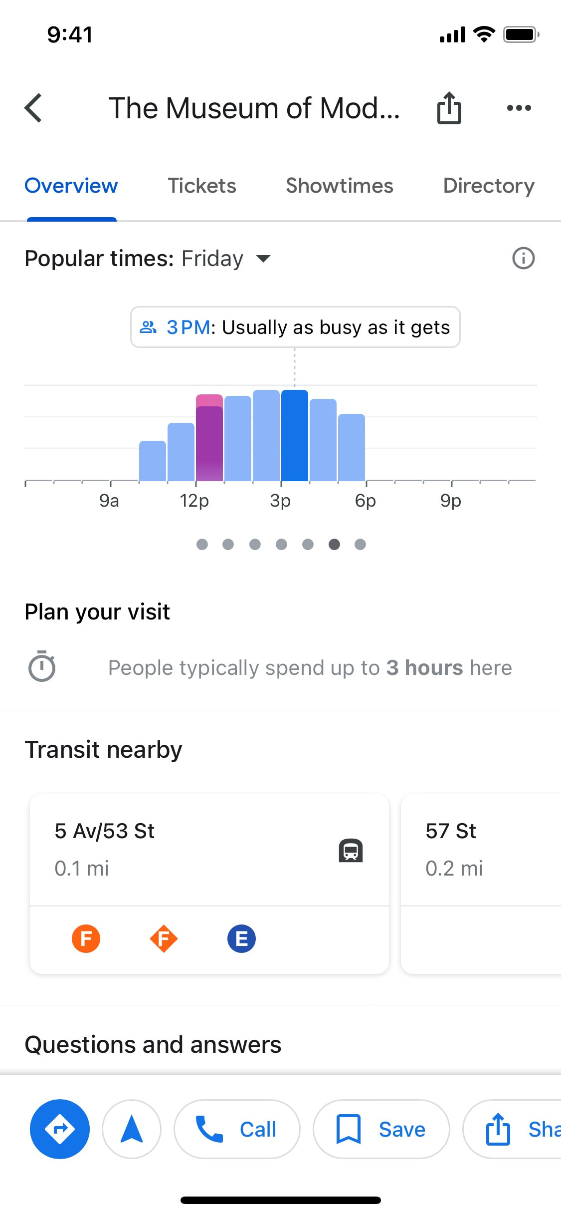 Google Maps iOS screen 543