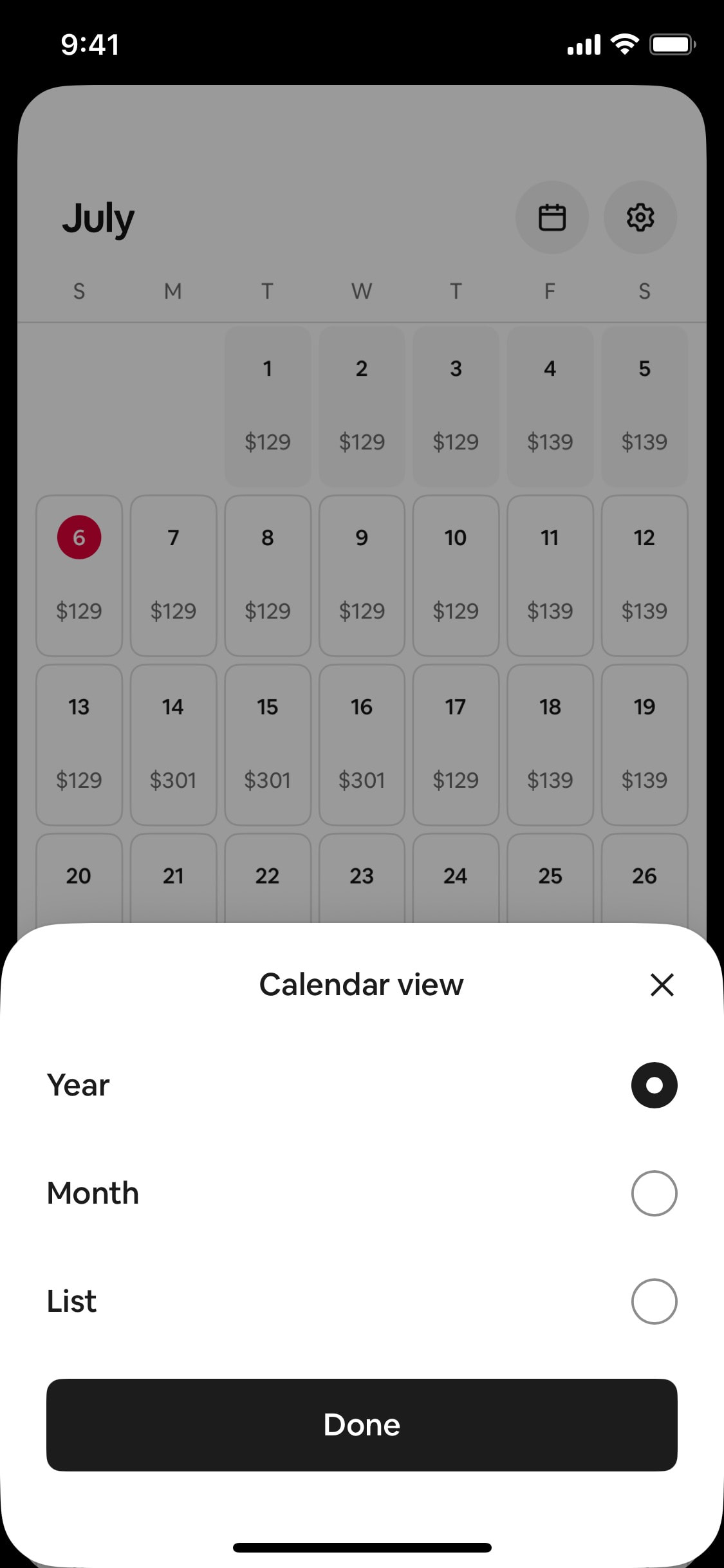 Airbnb iOS screen 229