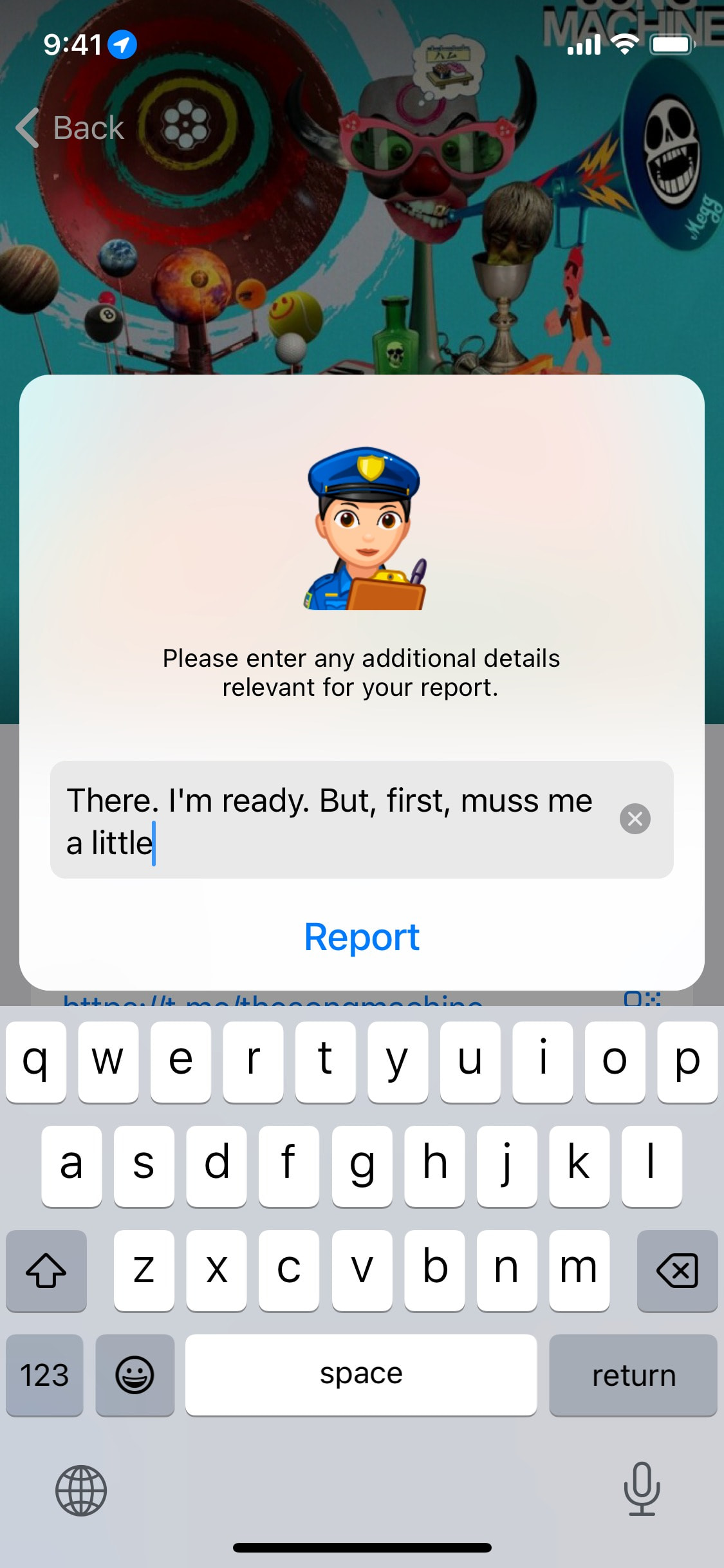 Telegram iOS screen 280