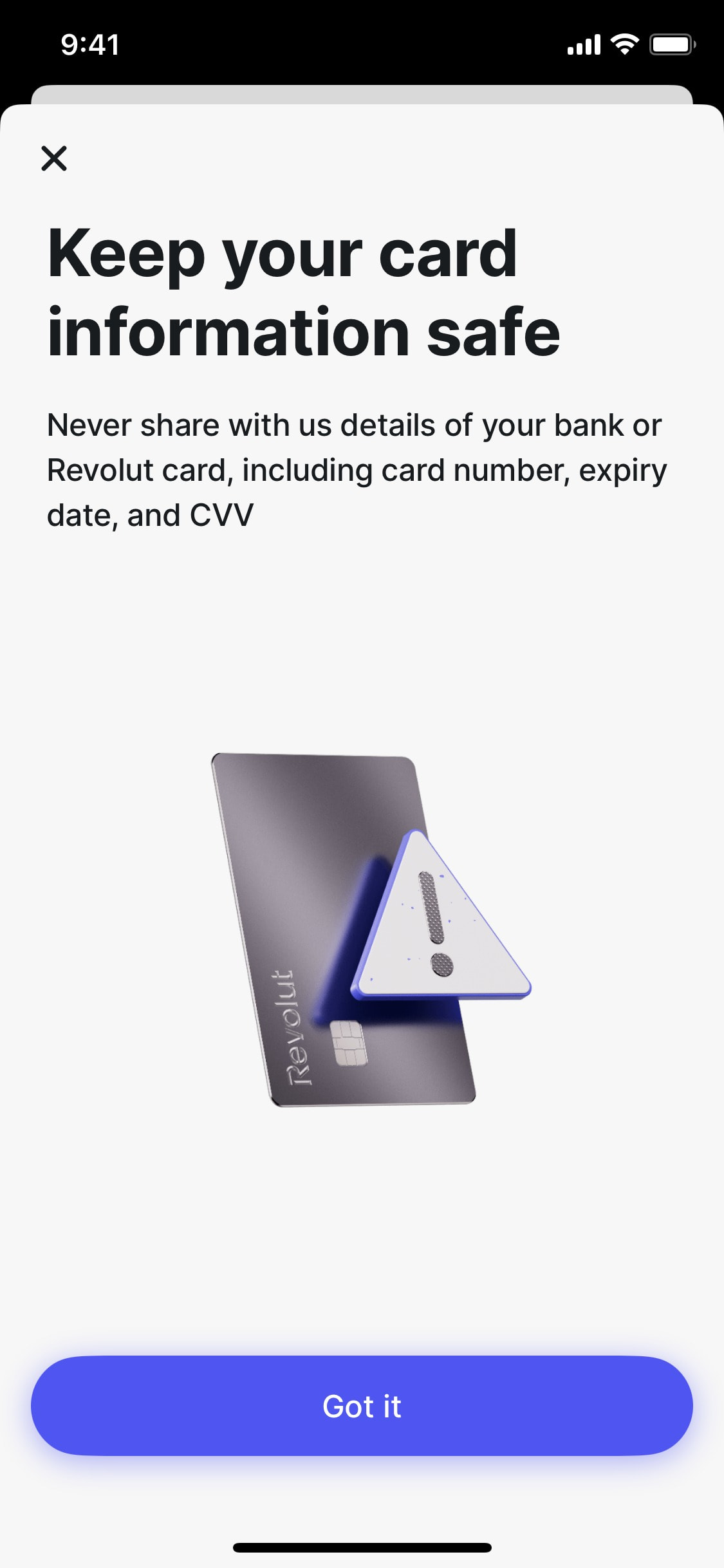 Revolut iOS screen 528