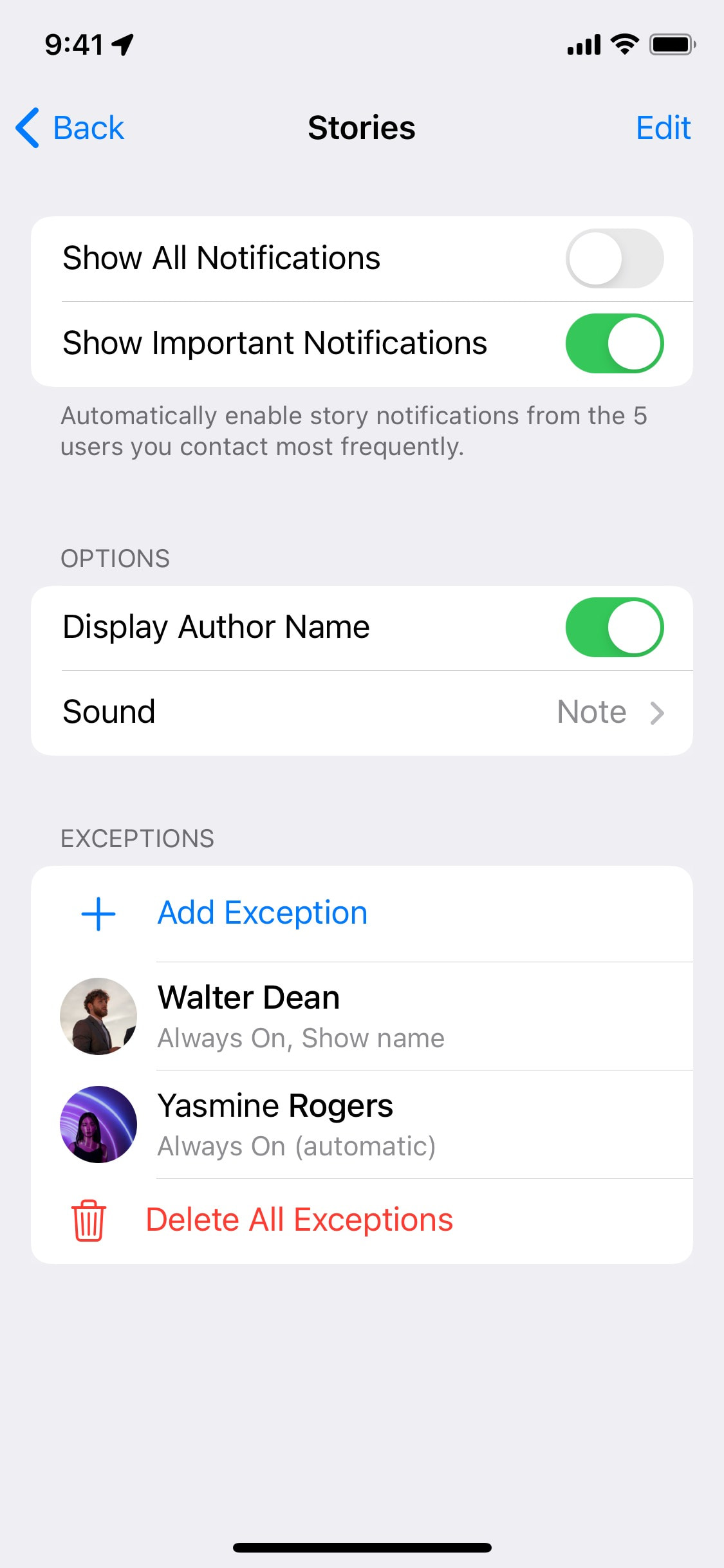 Telegram iOS screen 34
