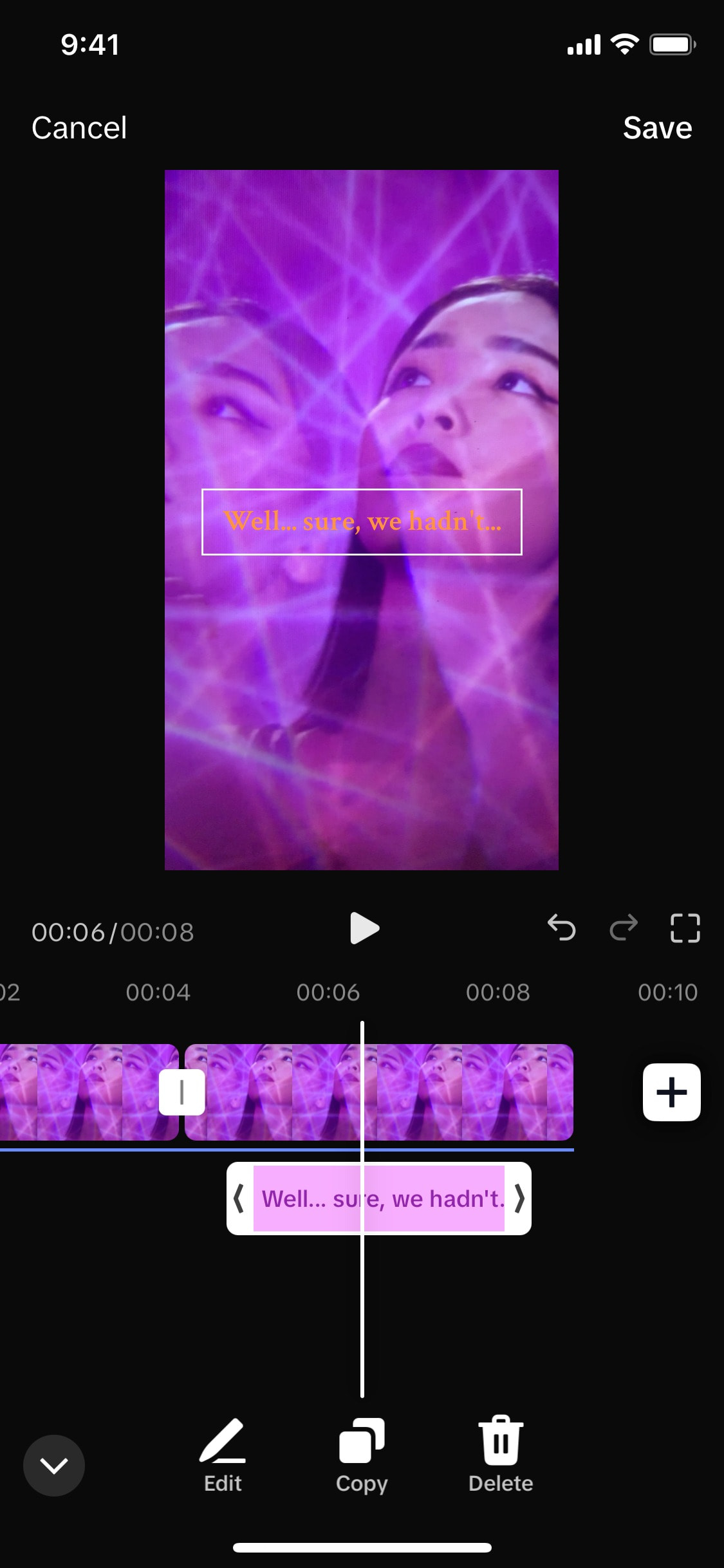 TikTok iOS screen 208