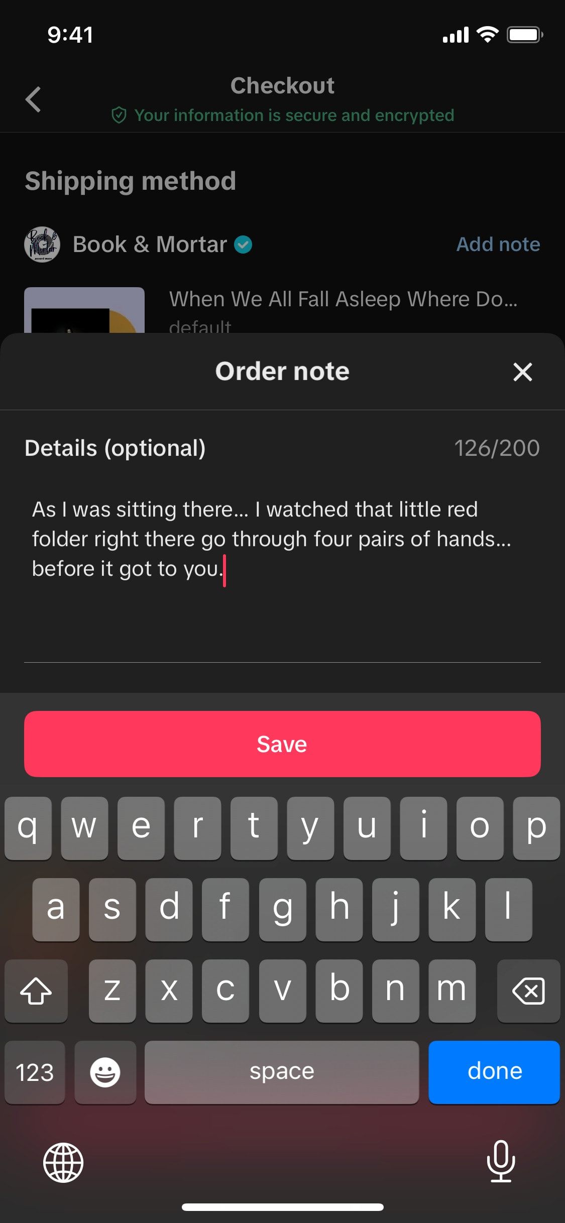 TikTok iOS screen 155