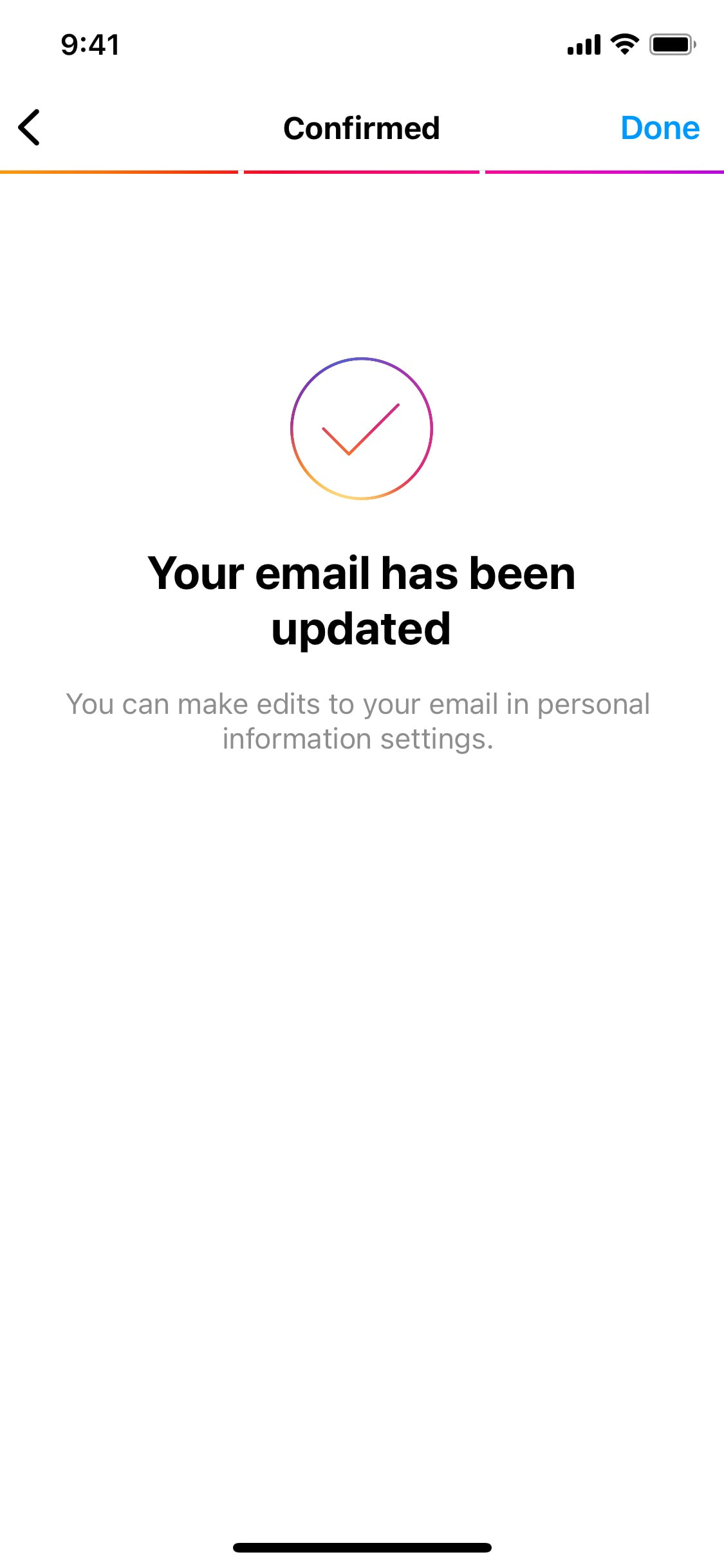 Instagram iOS screen 889