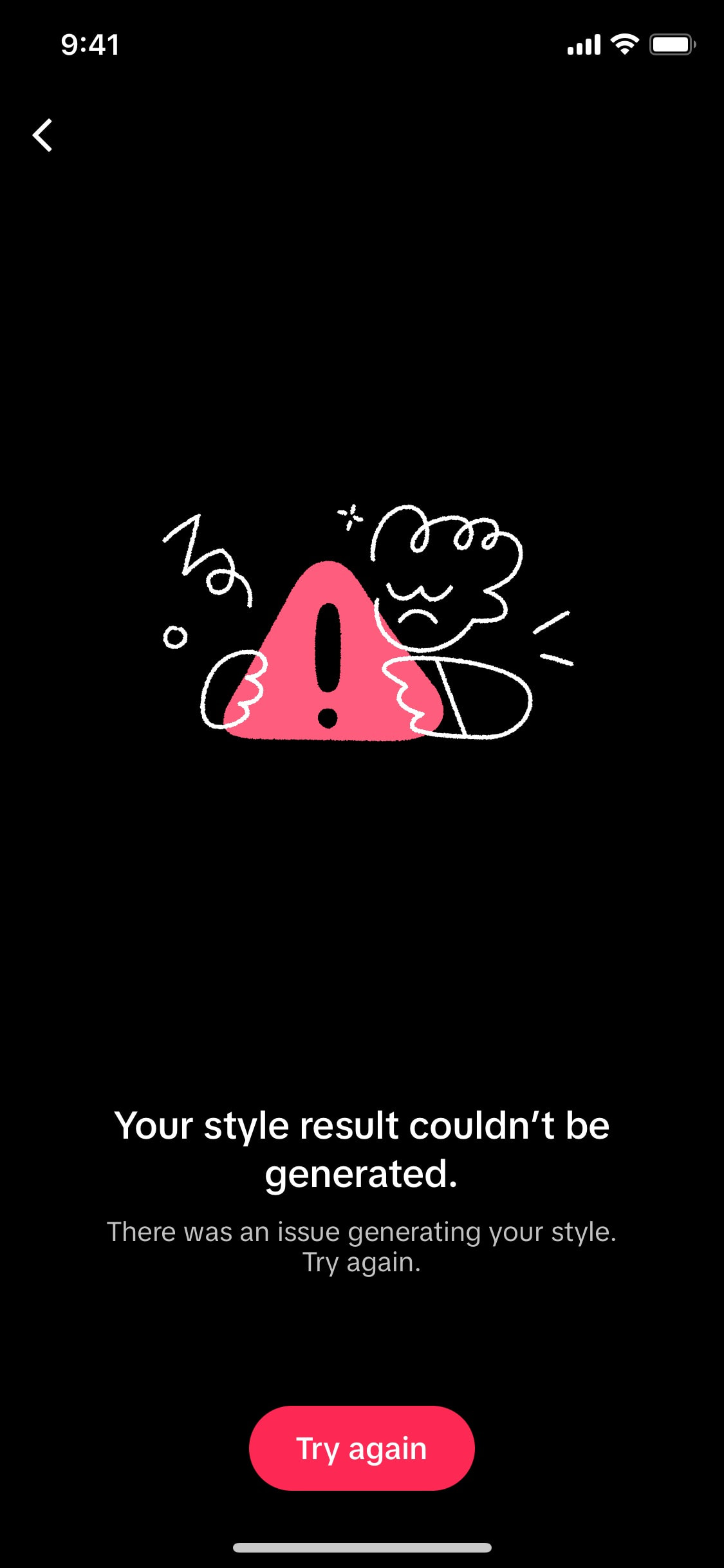 TikTok iOS screen 309