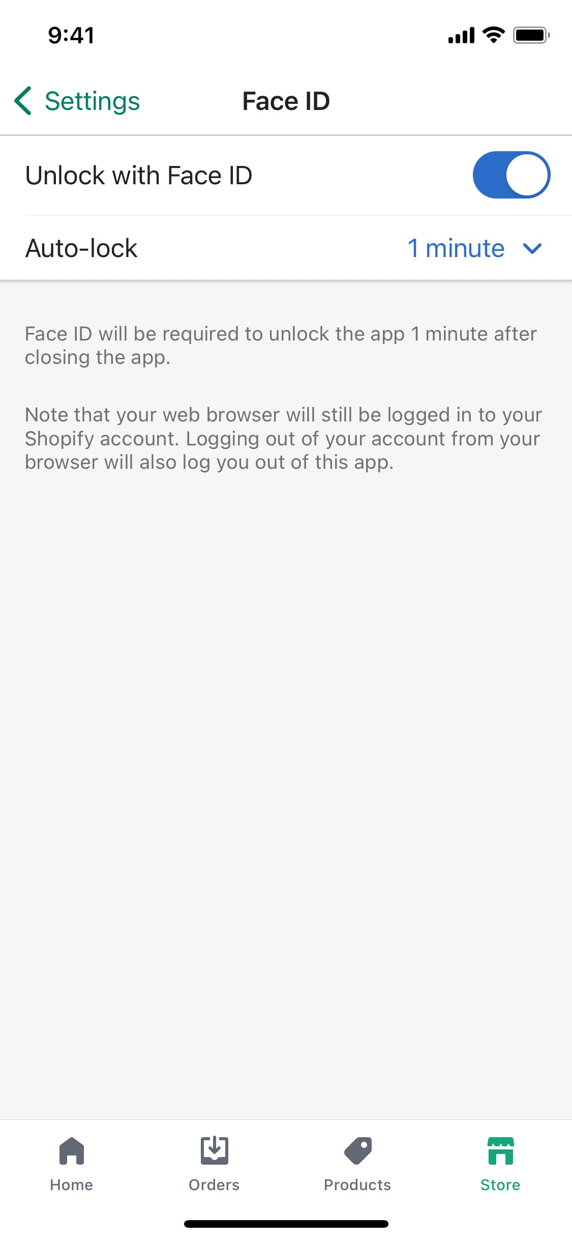 Shopify iOS screen 21