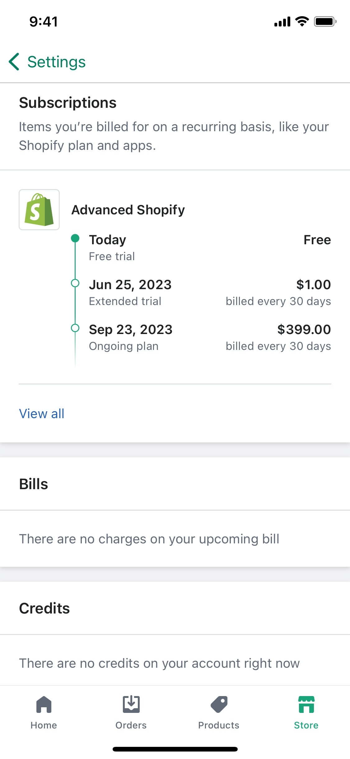 Shopify iOS screen 296