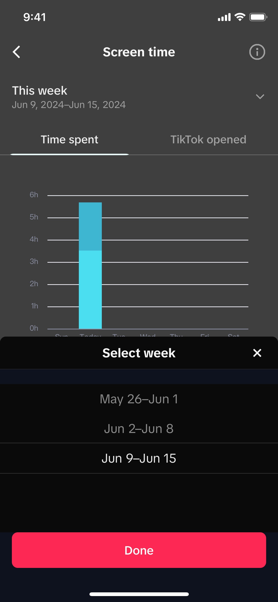 TikTok iOS screen 749