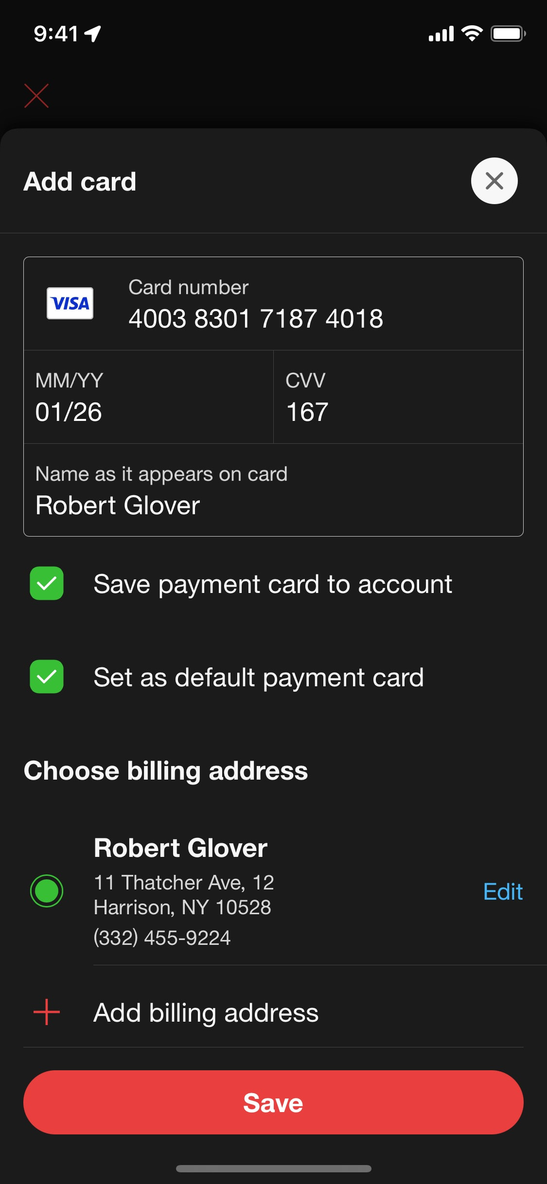Target iOS screen 469