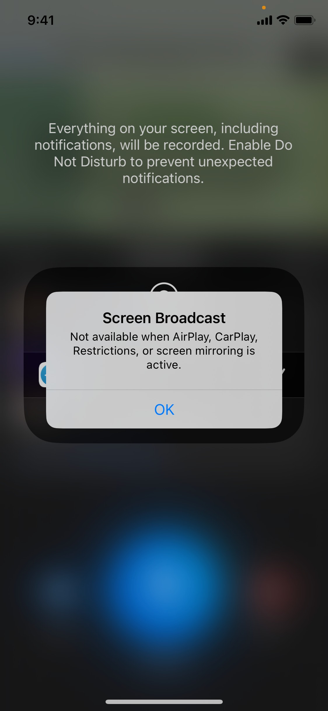 Telegram iOS screen 668