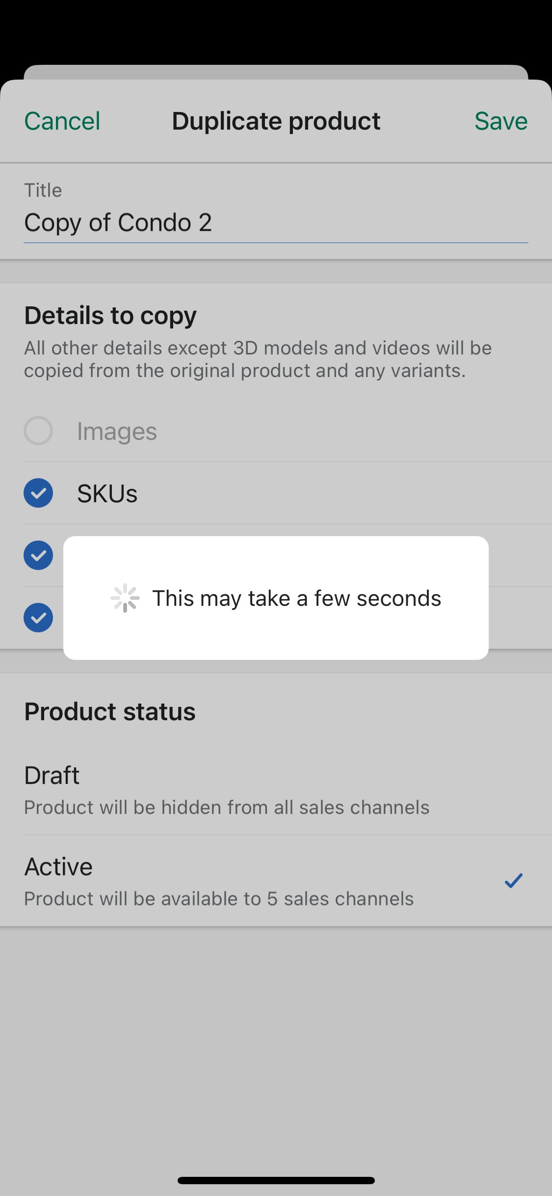 Shopify iOS screen 490