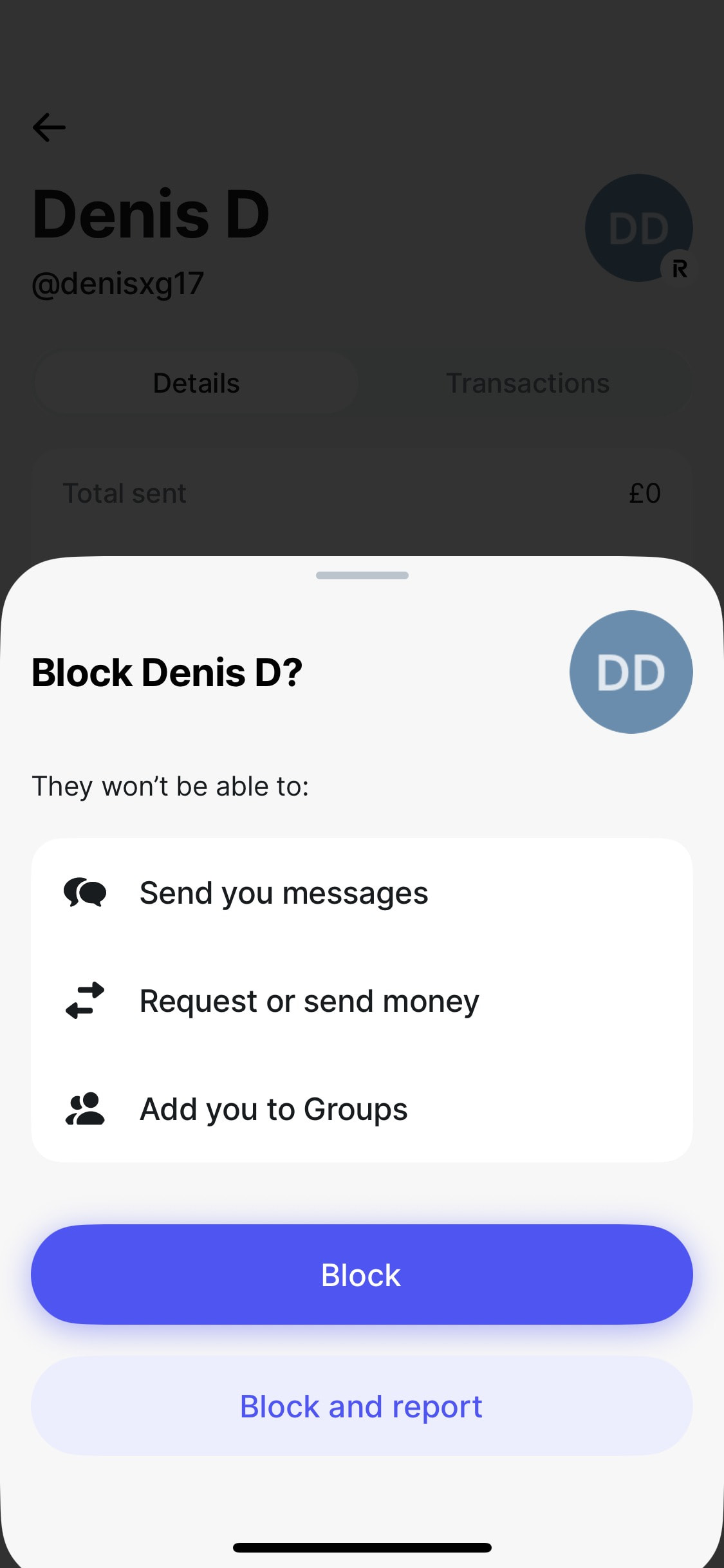 Revolut iOS screen 203