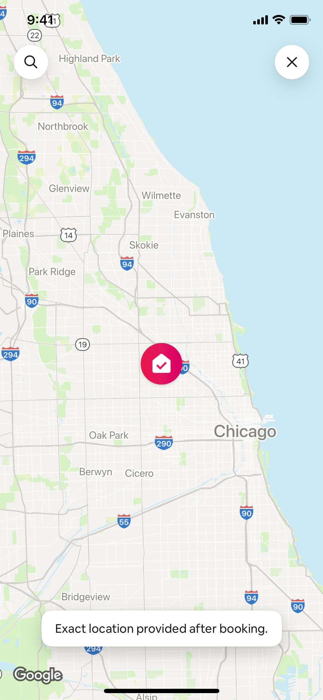 Airbnb iOS screen 615