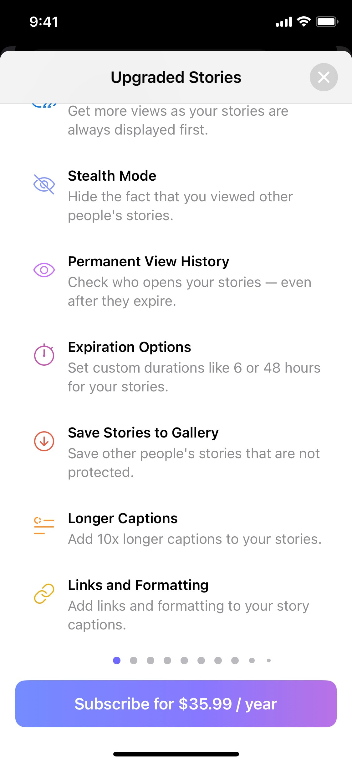 Telegram iOS screen 779