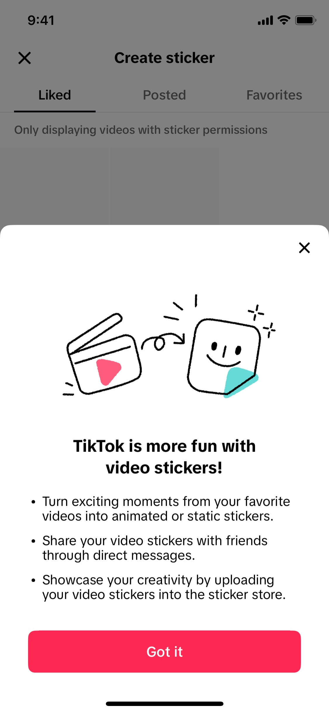 TikTok iOS screen 349