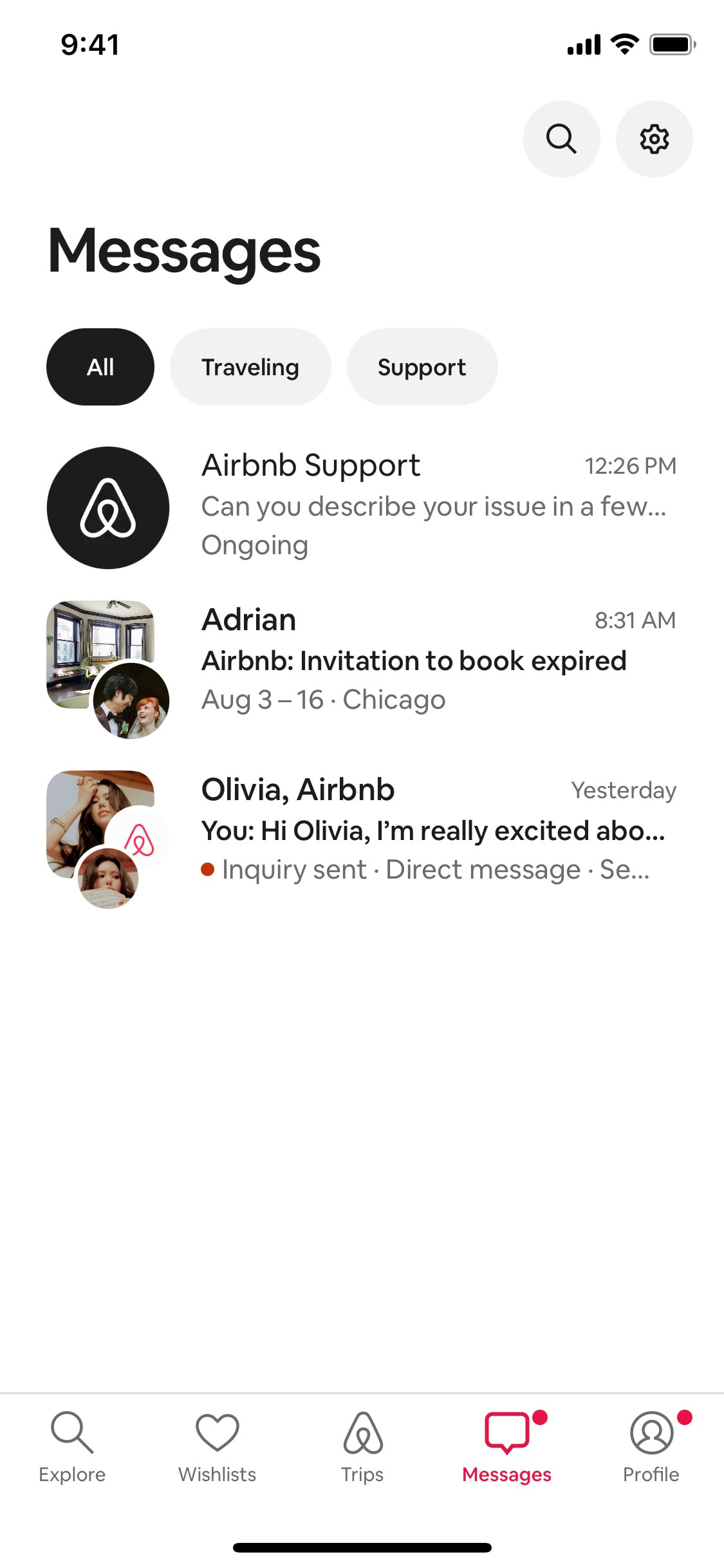 Airbnb iOS screen 306