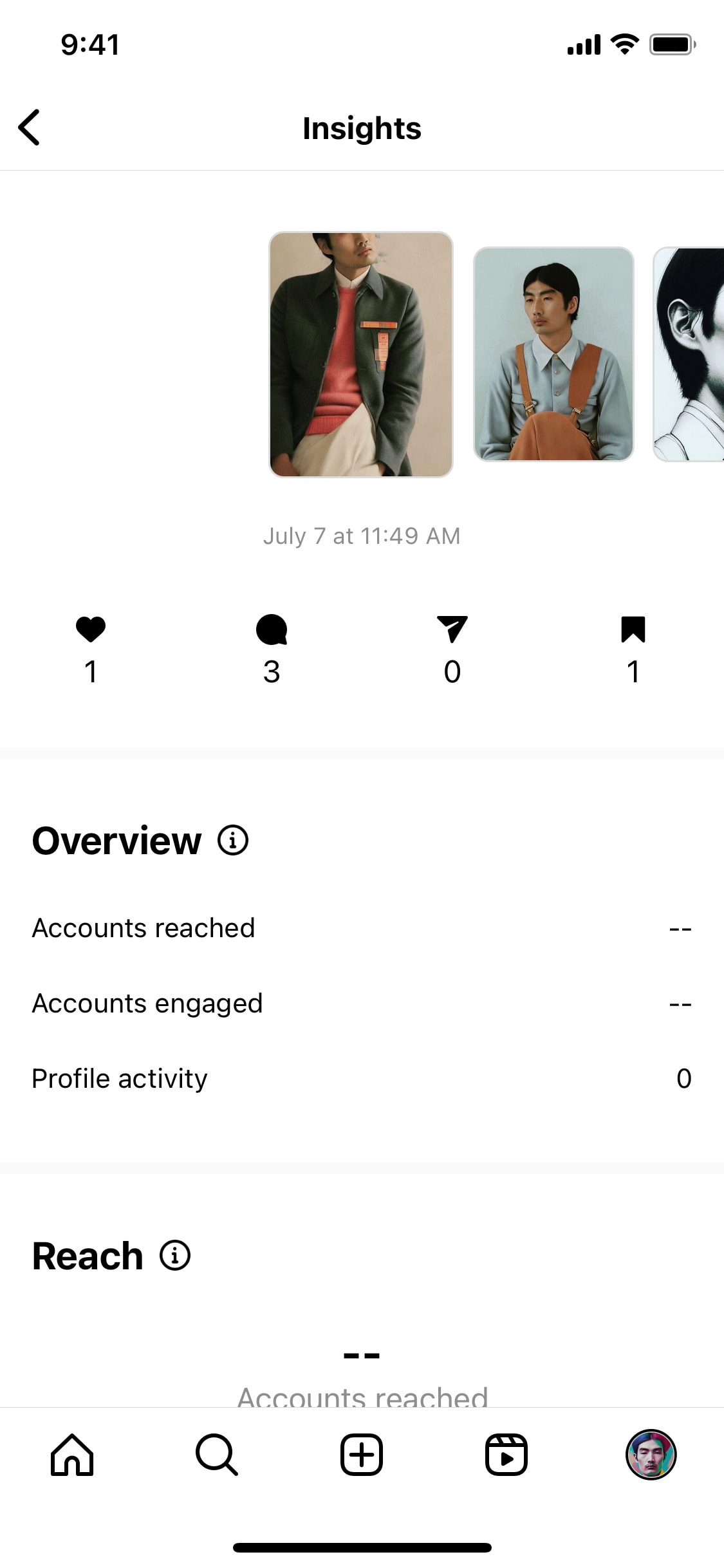 Instagram iOS screen 872