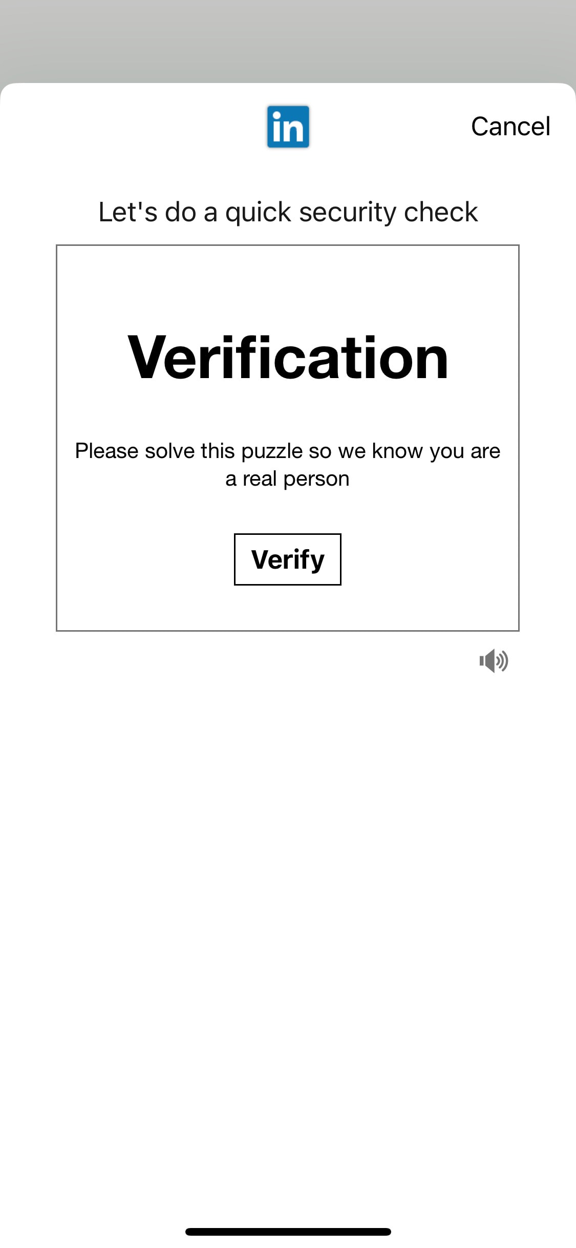 LinkedIn iOS screen 302