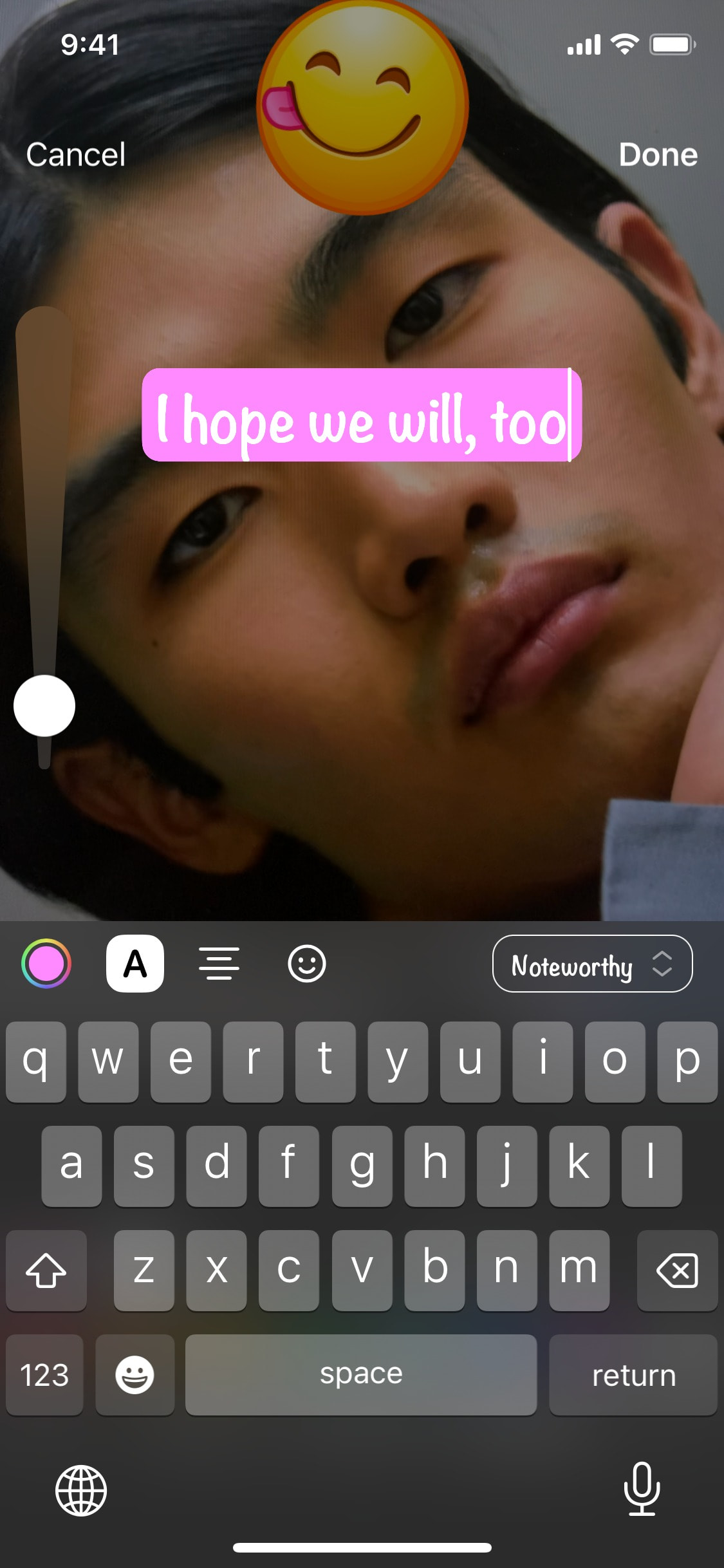 Telegram iOS screen 102