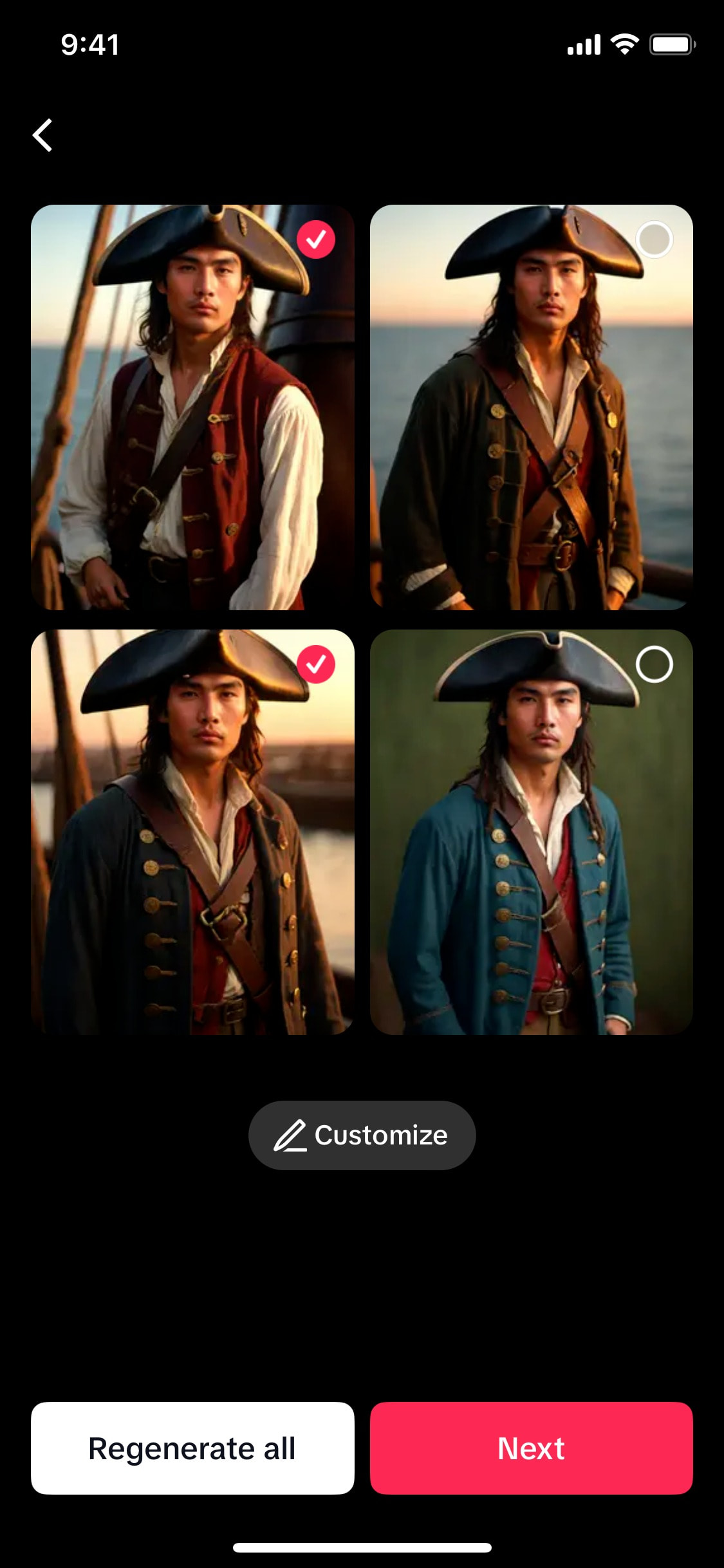 TikTok iOS screen 316