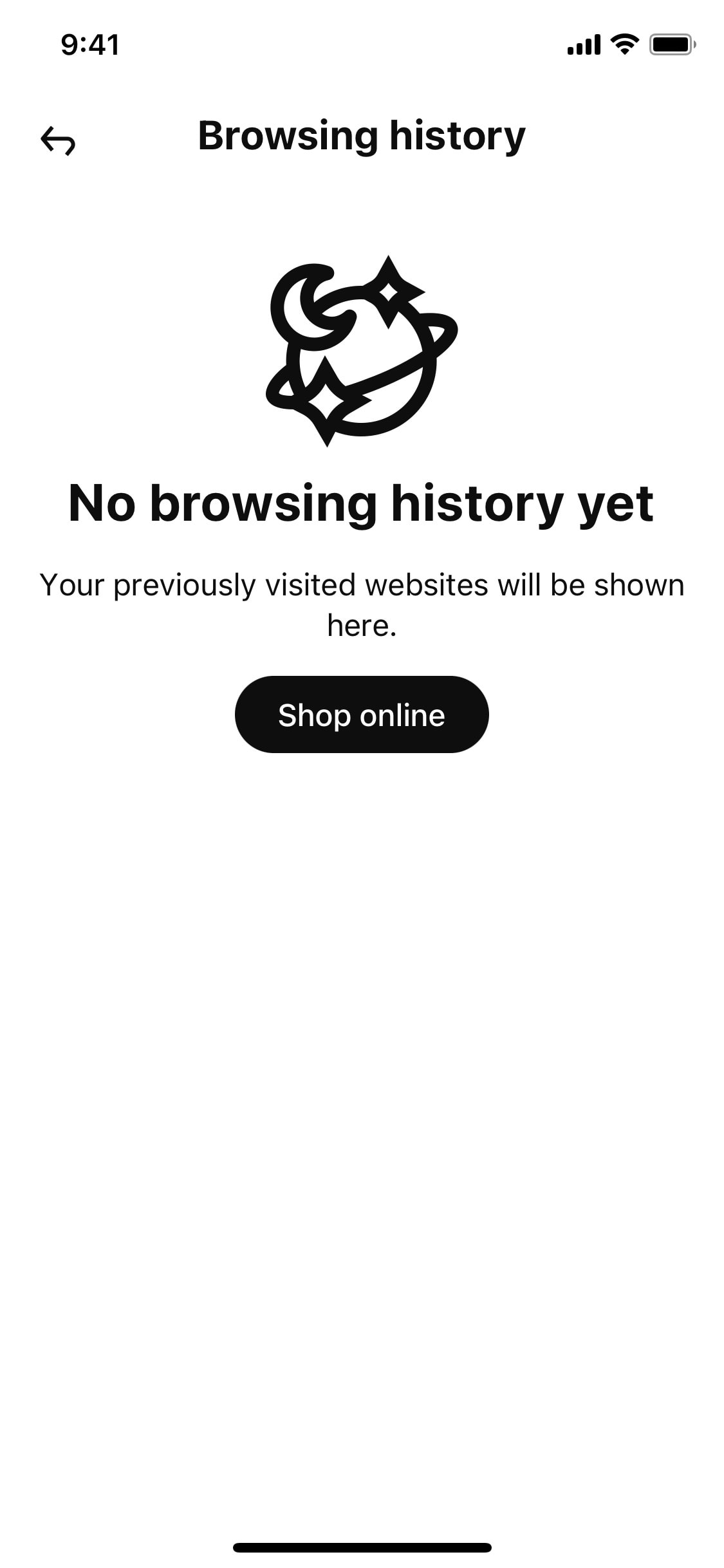 Klarna iOS screen 334