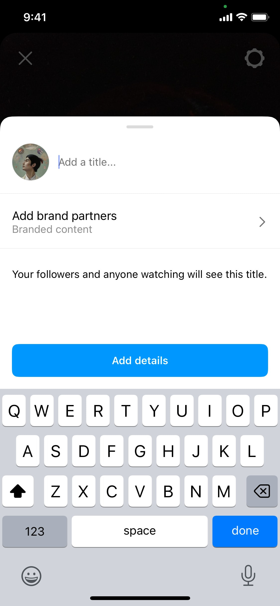 Instagram iOS screen 454
