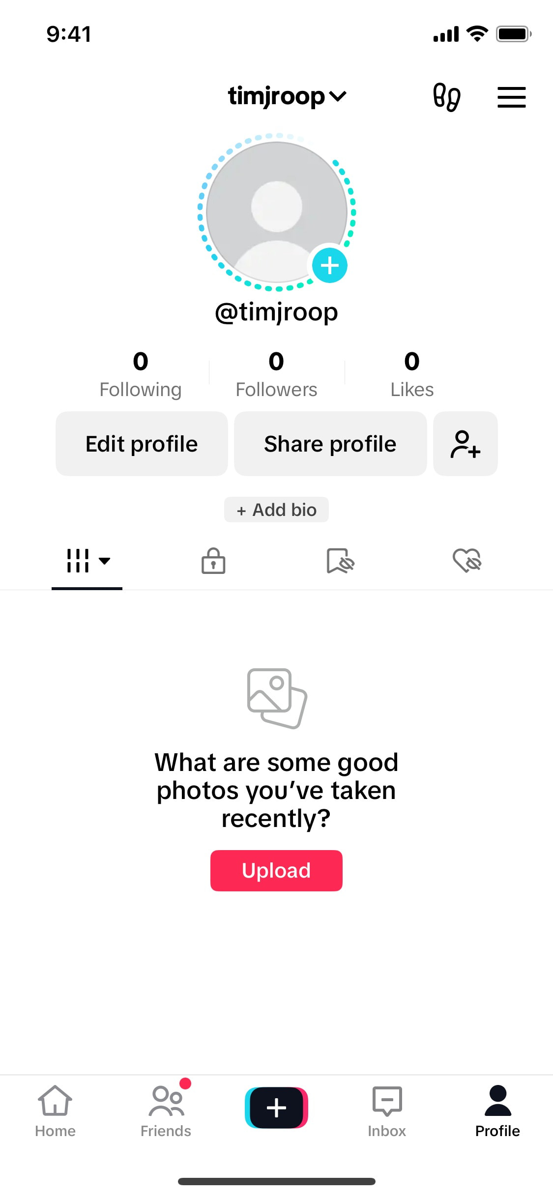 TikTok iOS screen 640