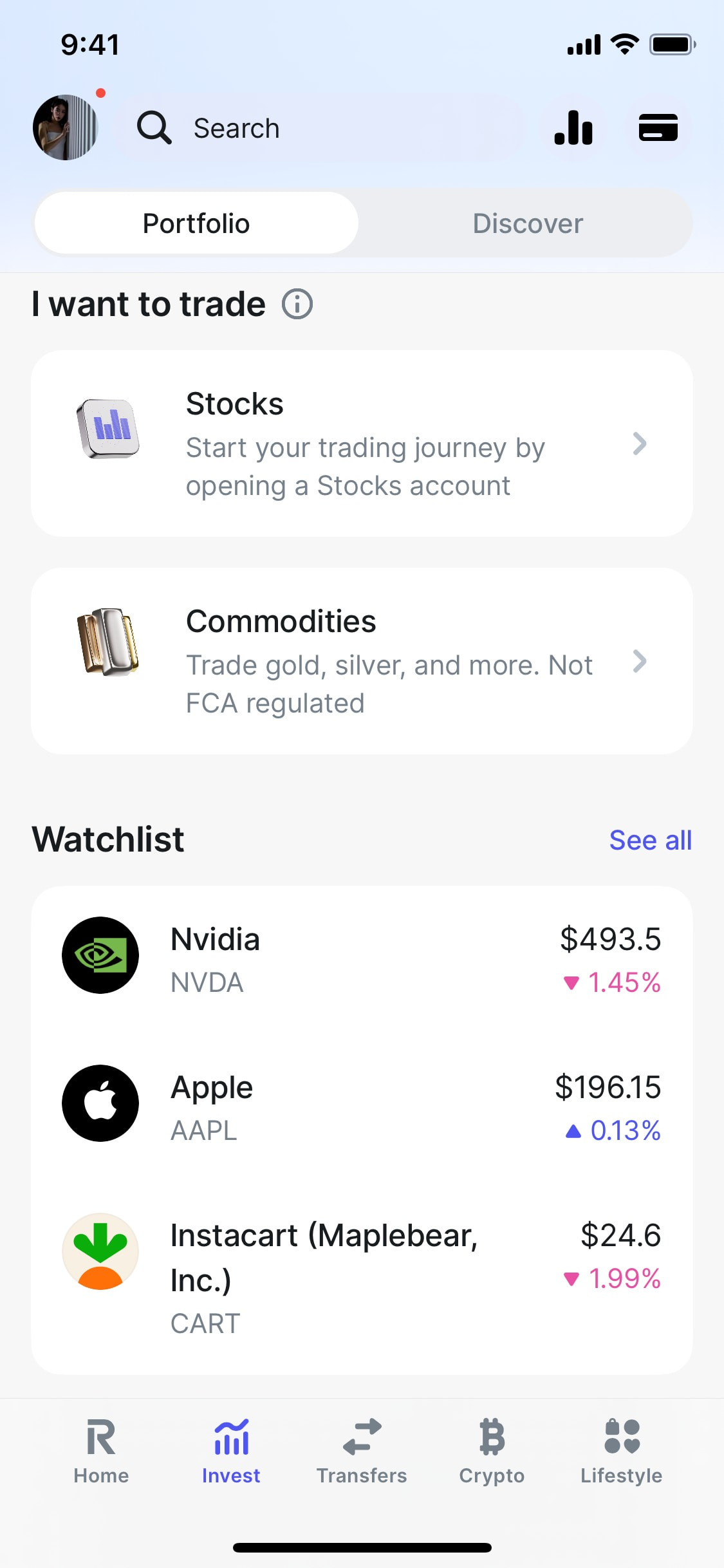 Revolut iOS screen 287