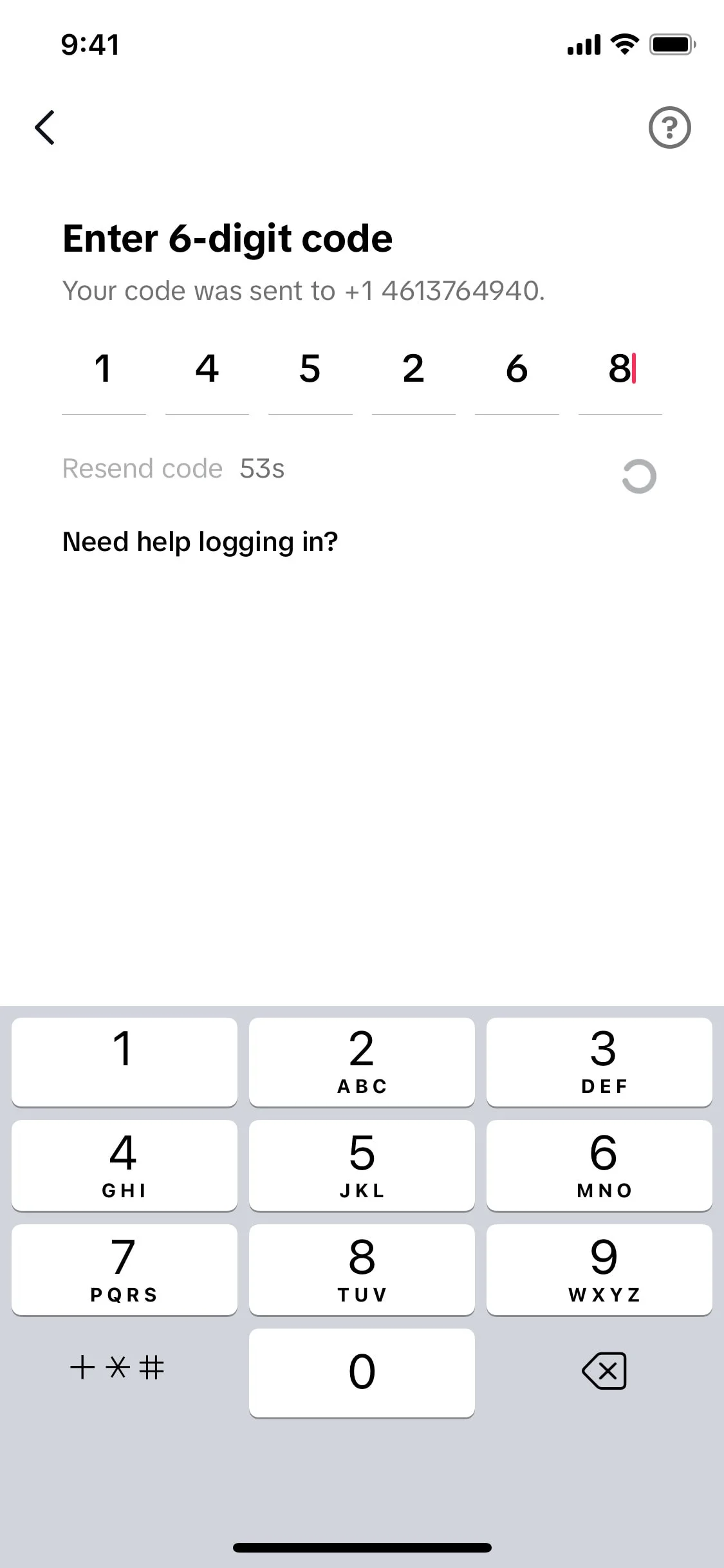 TikTok iOS screen 30