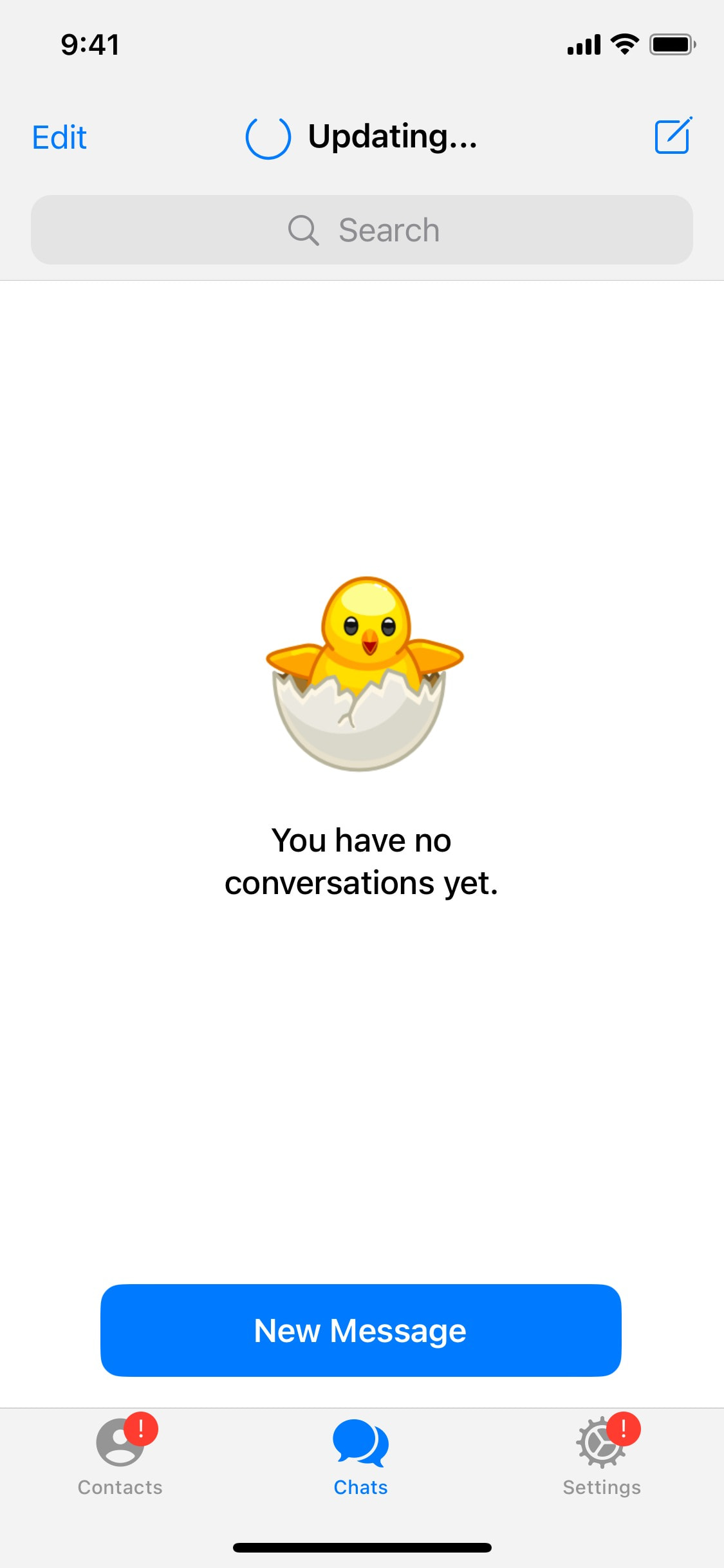 Telegram iOS screen 244
